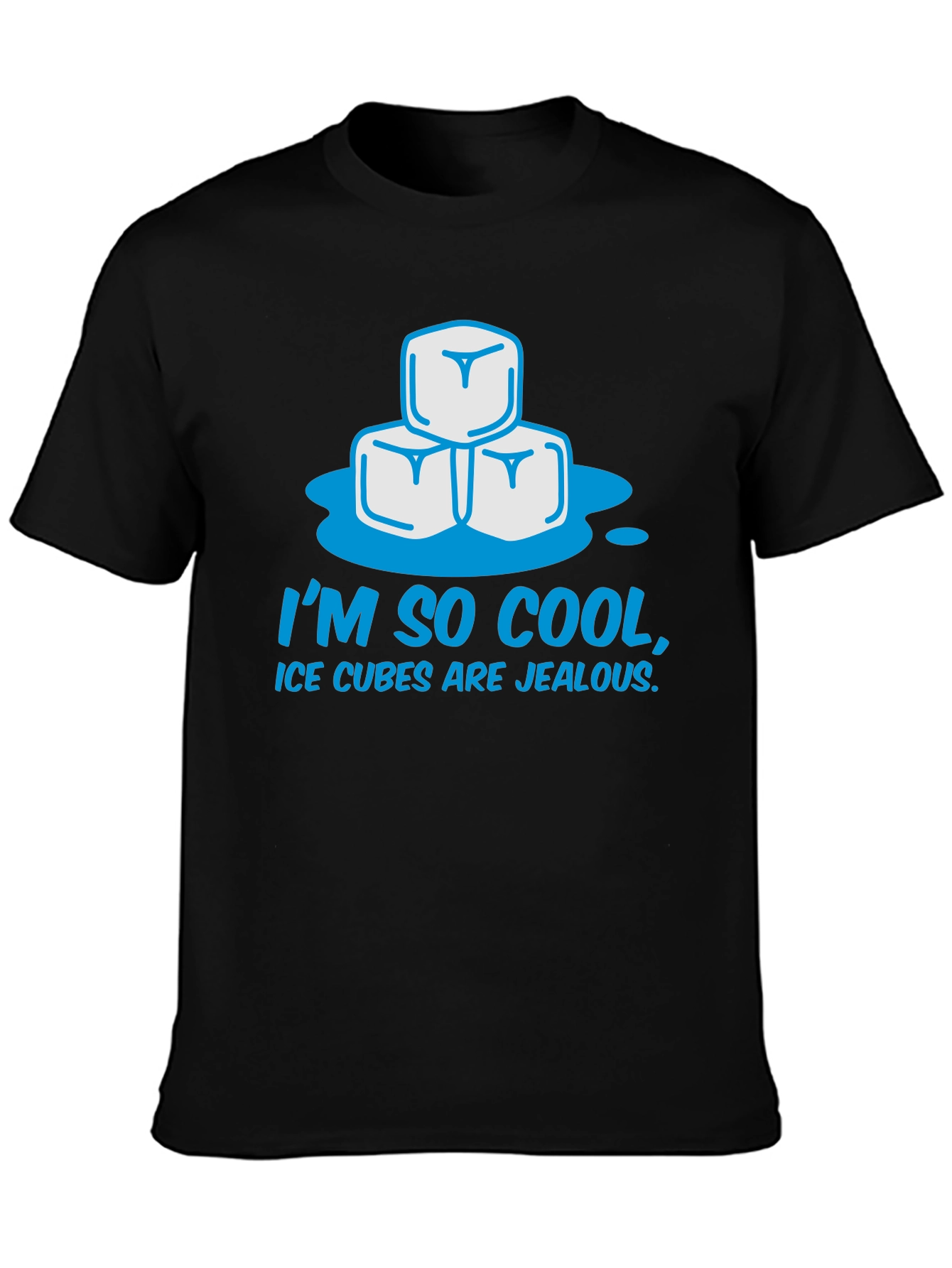 Cool Ice Cubes Graphic T-Shirt