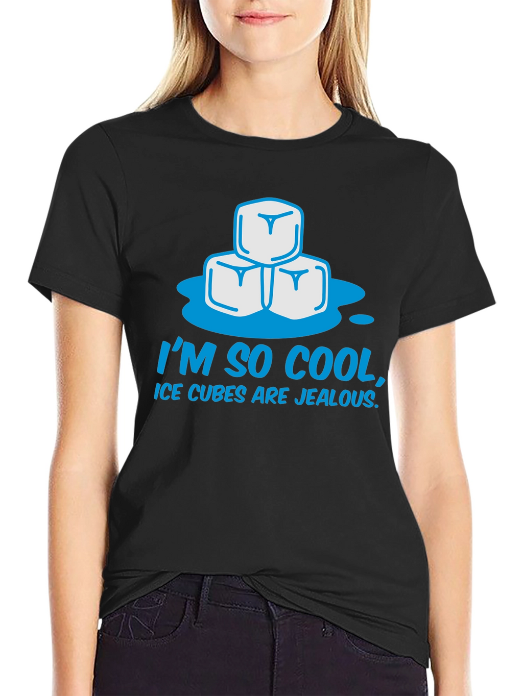 Cool Ice Cubes Graphic T-Shirt