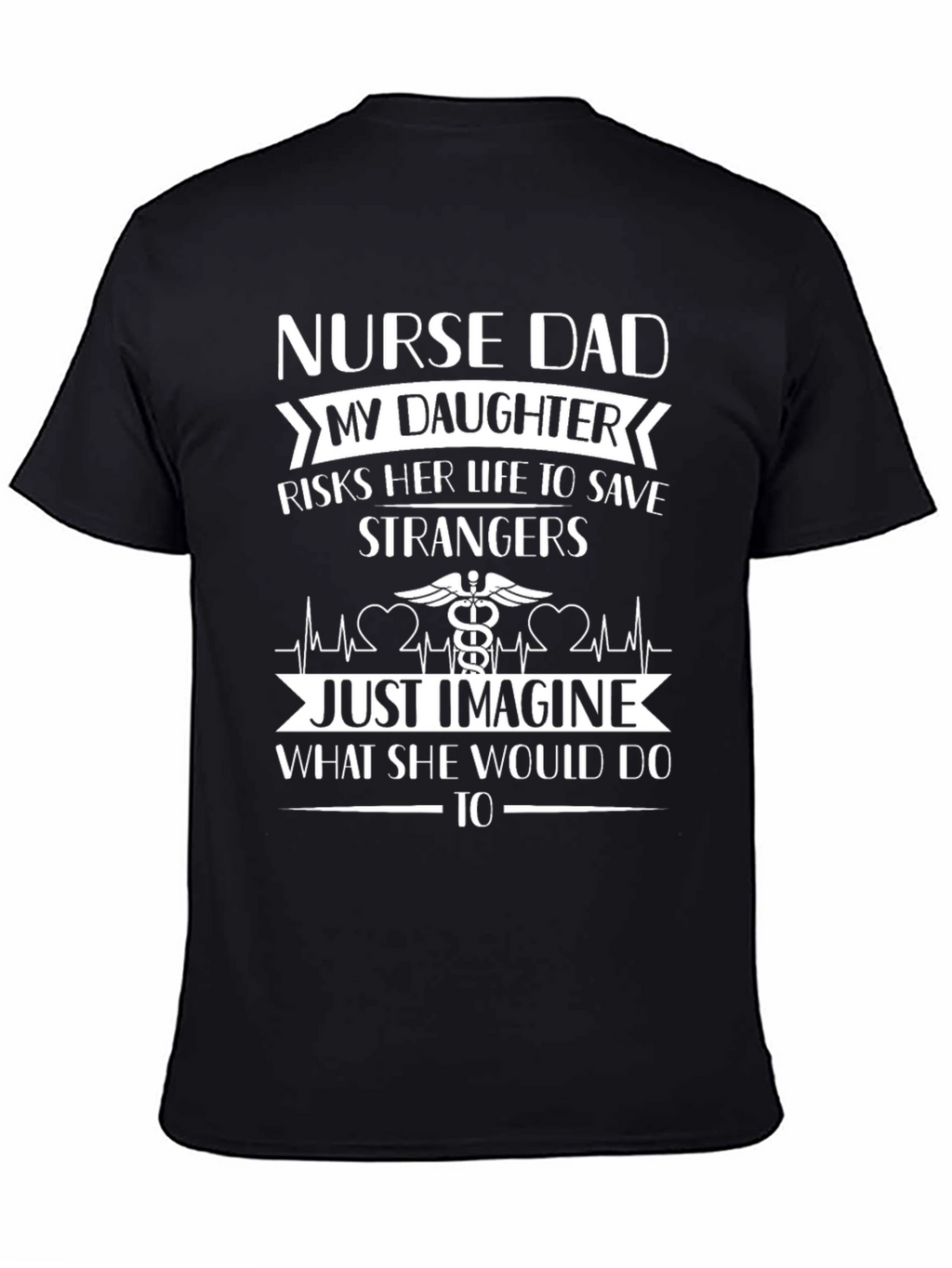 Nurse Dad Daughter T-Shirt