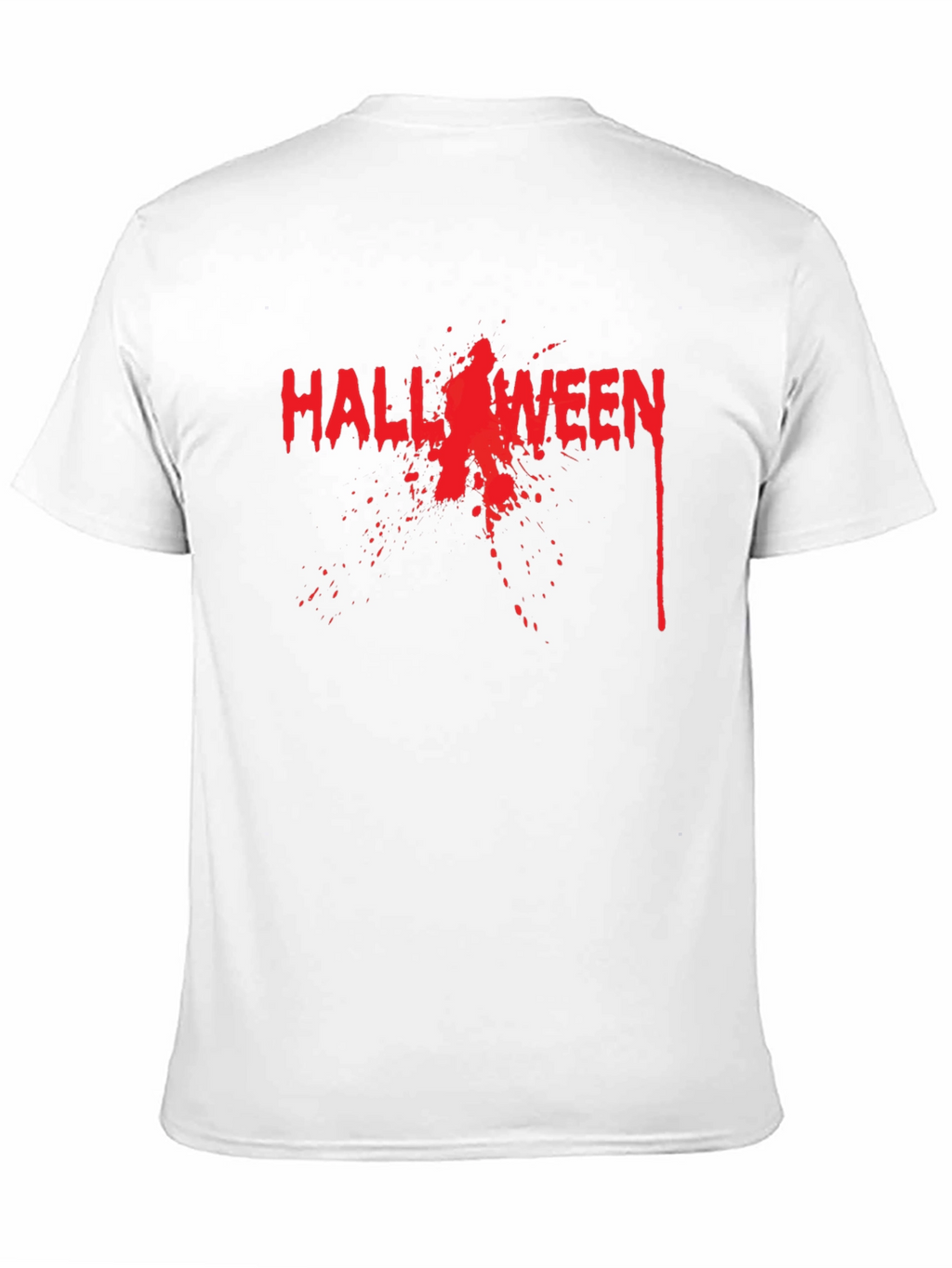 Halloween Blood Splatter Graphic Tee