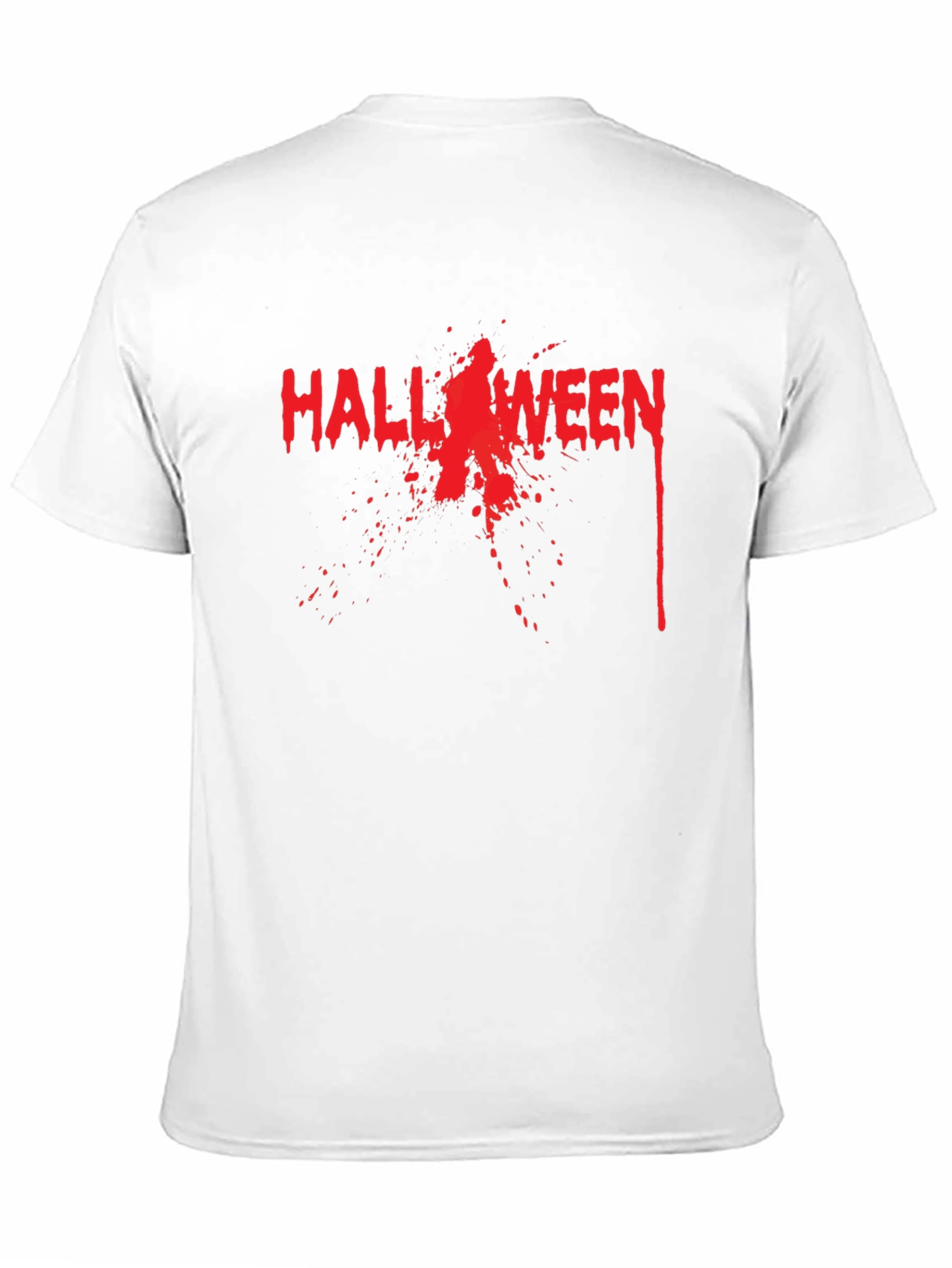 Halloween Blood Splatter Graphic Tee