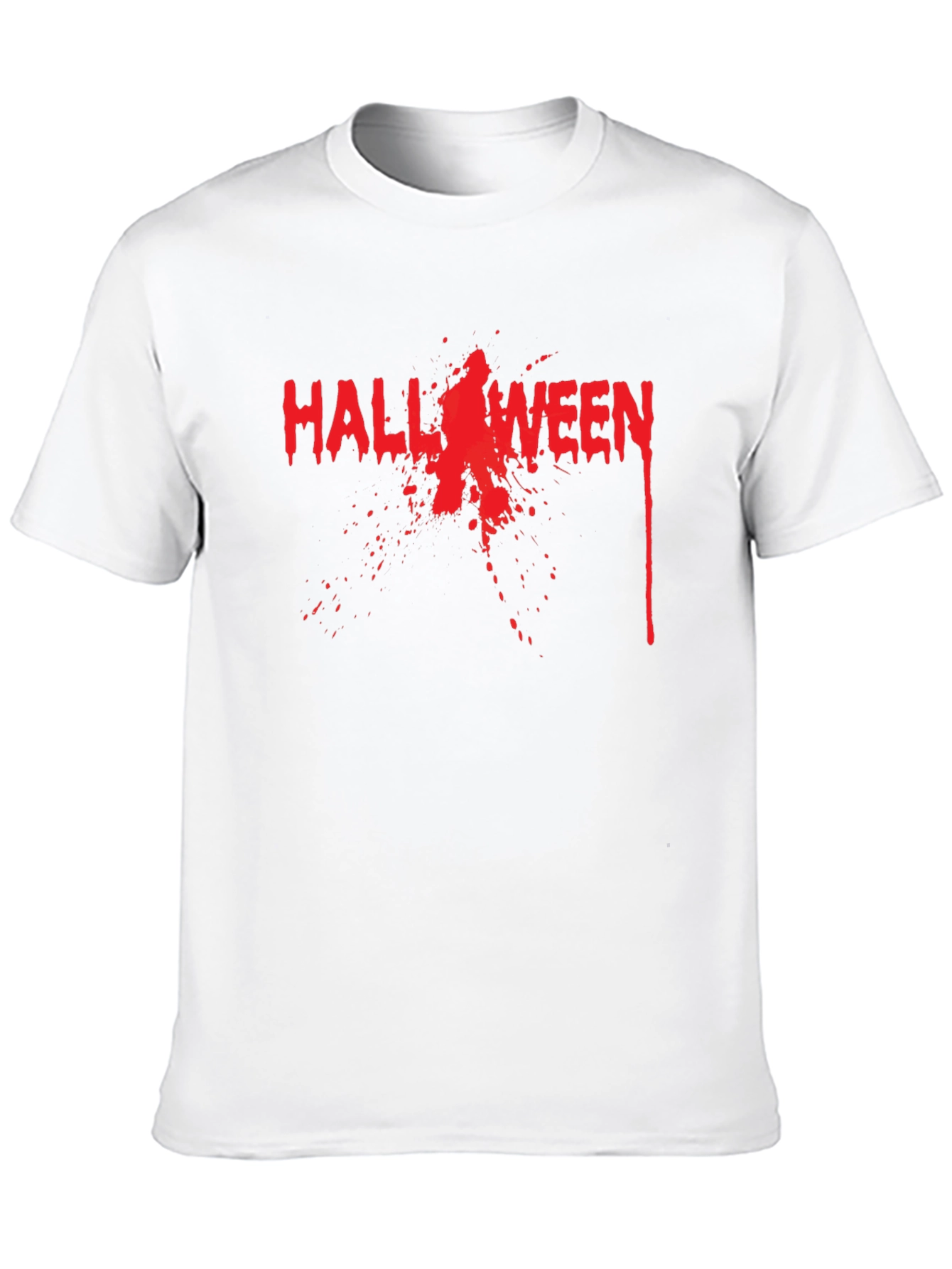 Halloween Blood Splatter Graphic Tee