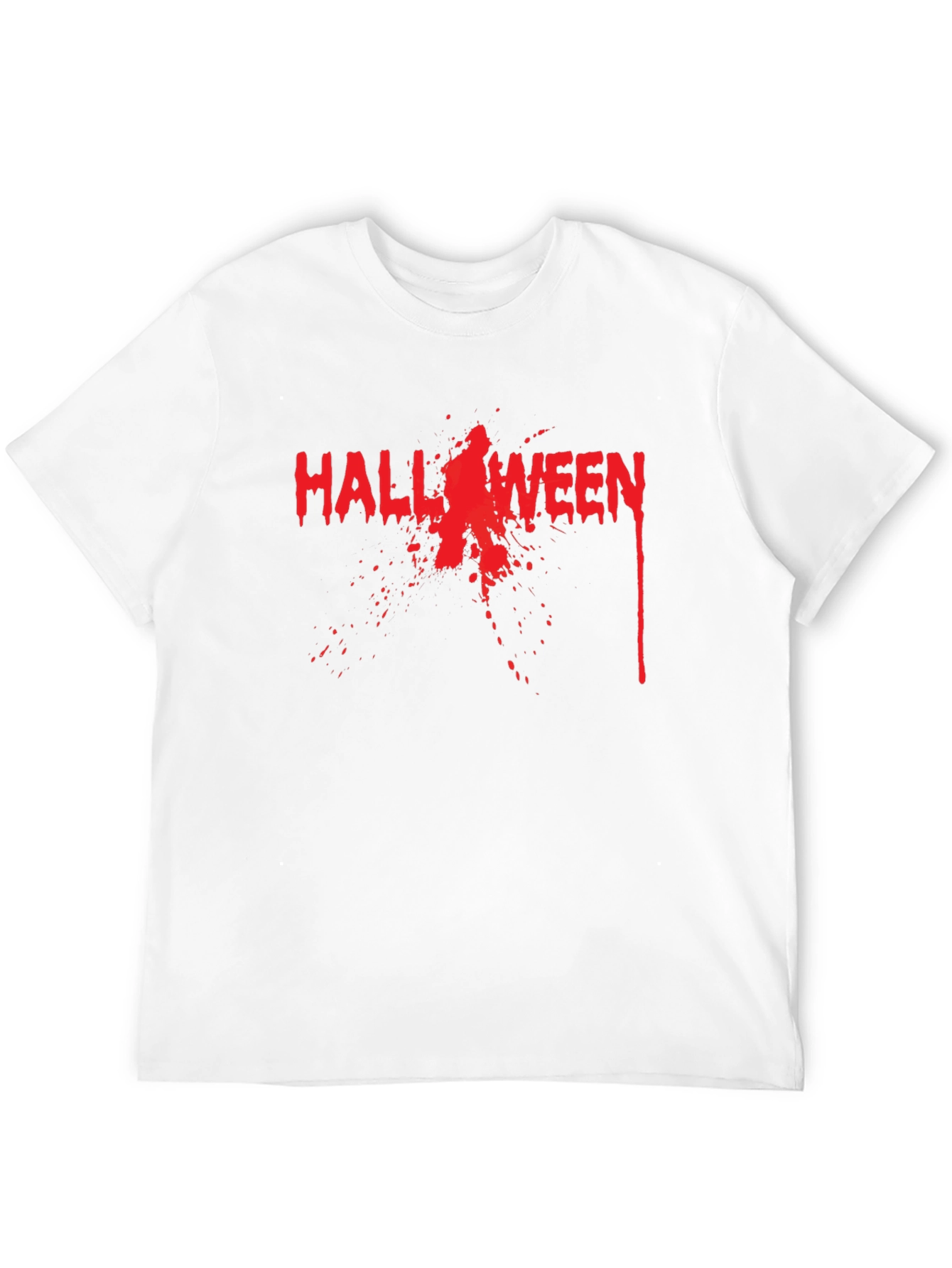 Halloween Blood Splatter Graphic Tee