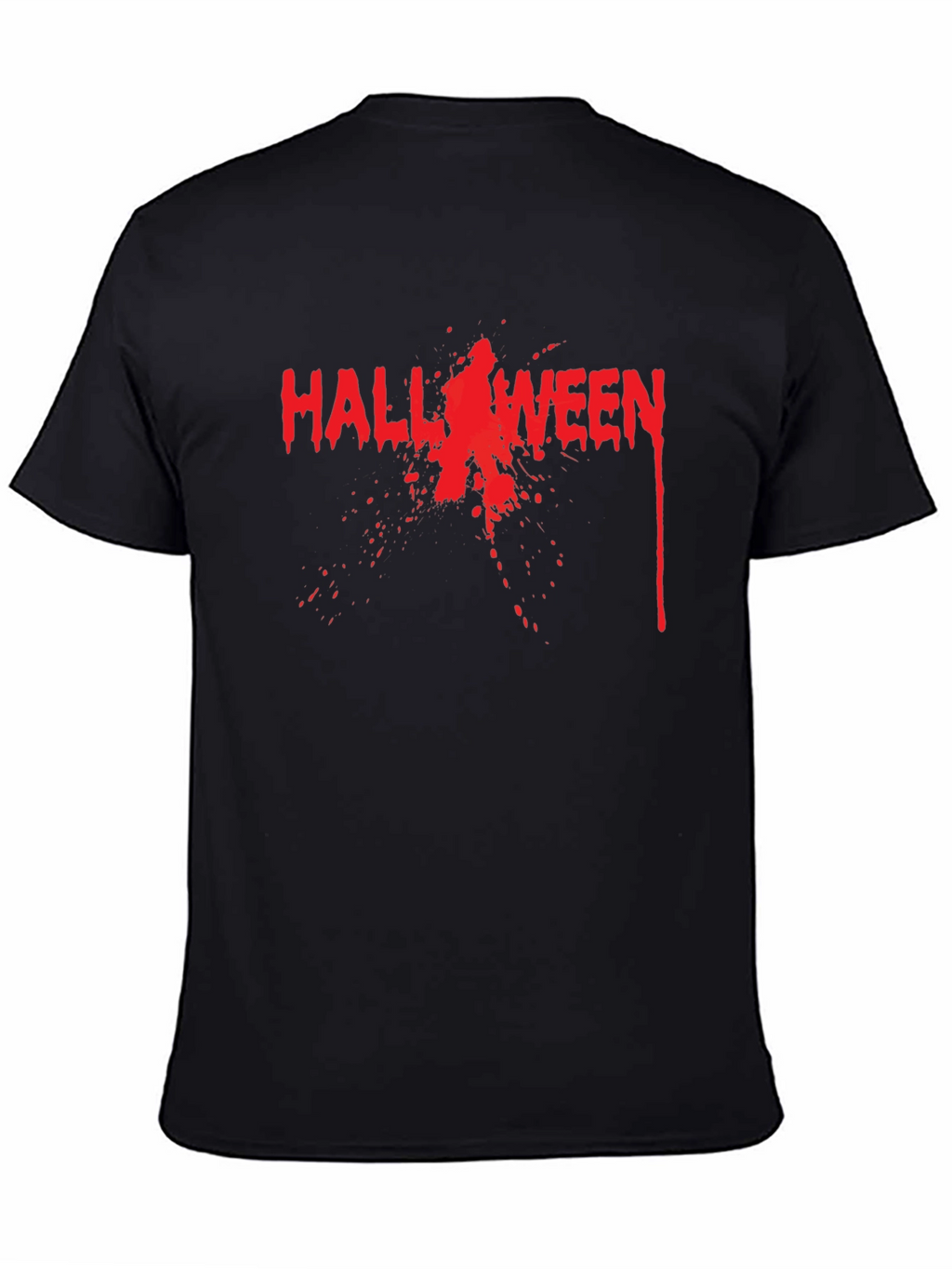 Halloween Blood Splatter Graphic Tee