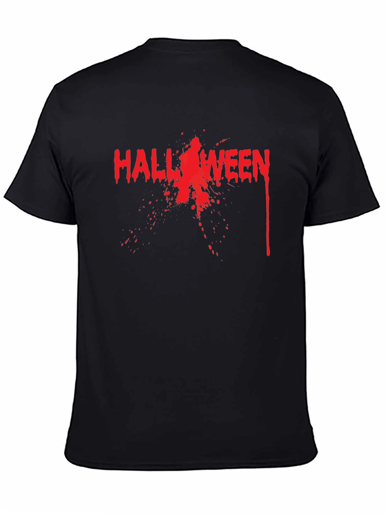 Halloween Blood Splatter Graphic Tee