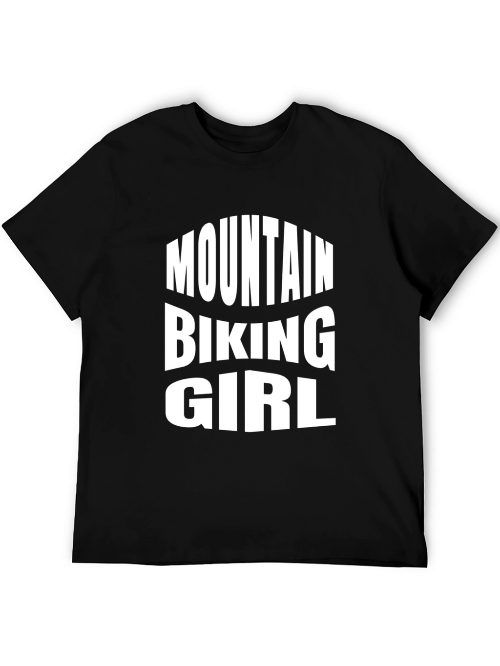 Mountain Biking Girl T-Shirt
