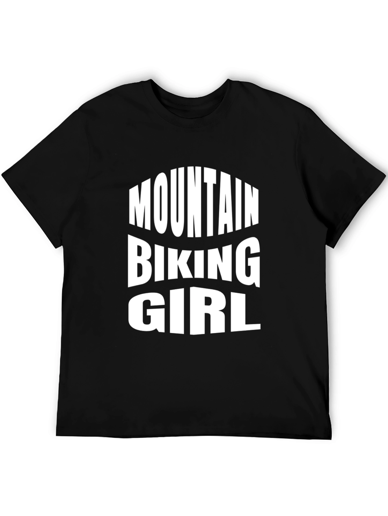 Mountain Biking Girl T-Shirt