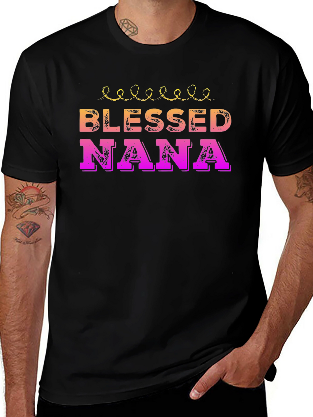 Blessed Nana Graphic T-Shirt