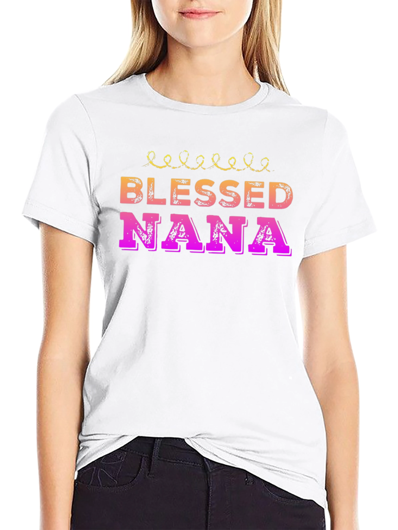 Blessed Nana Graphic T-Shirt
