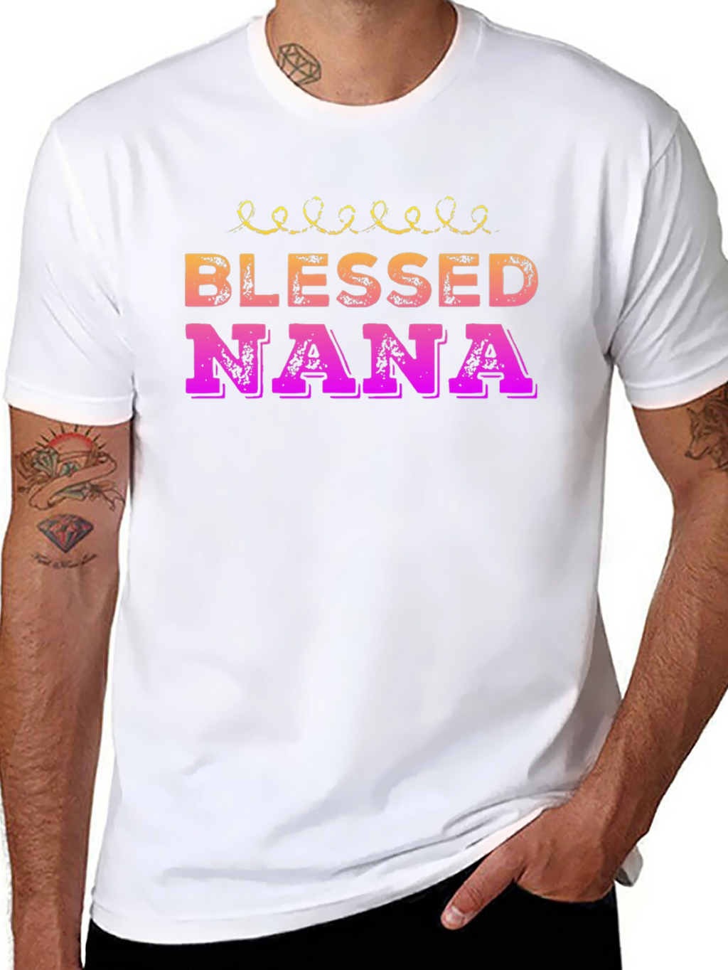 Blessed Nana Graphic T-Shirt