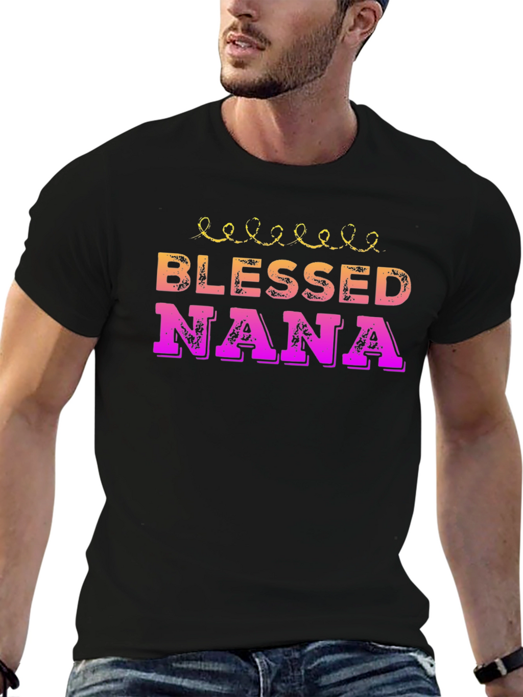 Blessed Nana Graphic T-Shirt