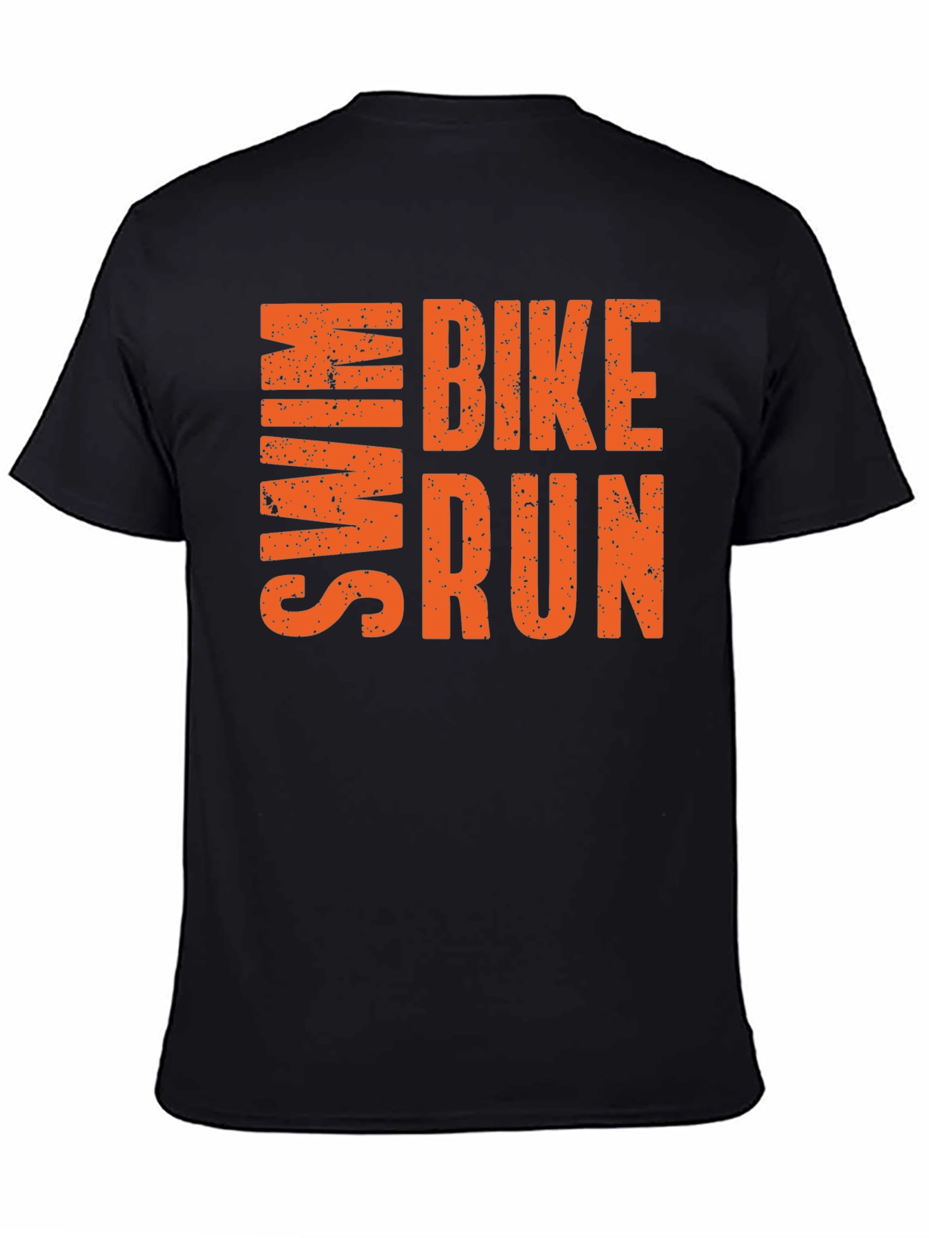 Swim Bike Run T-Shirt | Athletic Triathlon Tee
