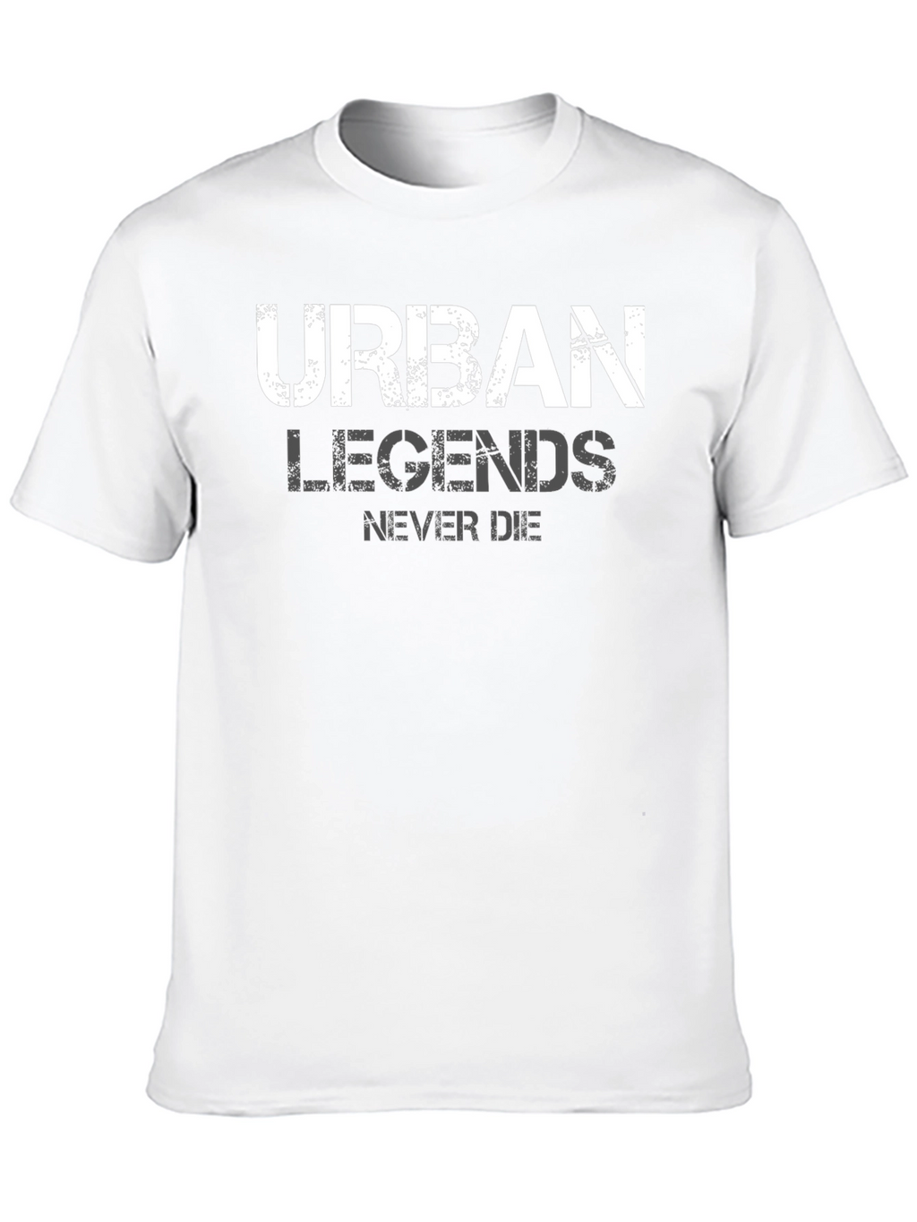 Urban Legends T-Shirt - Never Die - Graphic Print