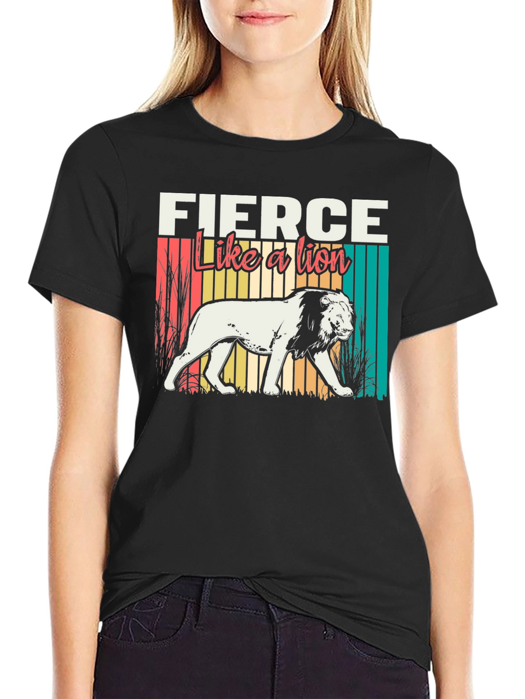 Fierce Like a Lion Graphic Tee
