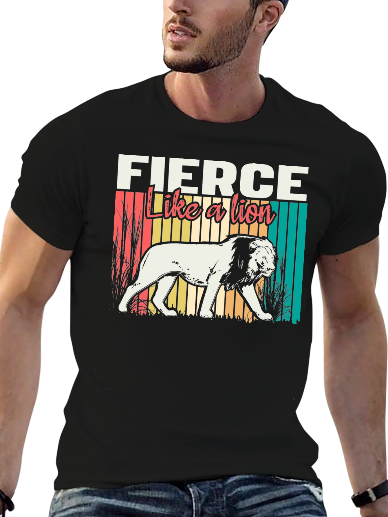 Fierce Like a Lion Graphic Tee