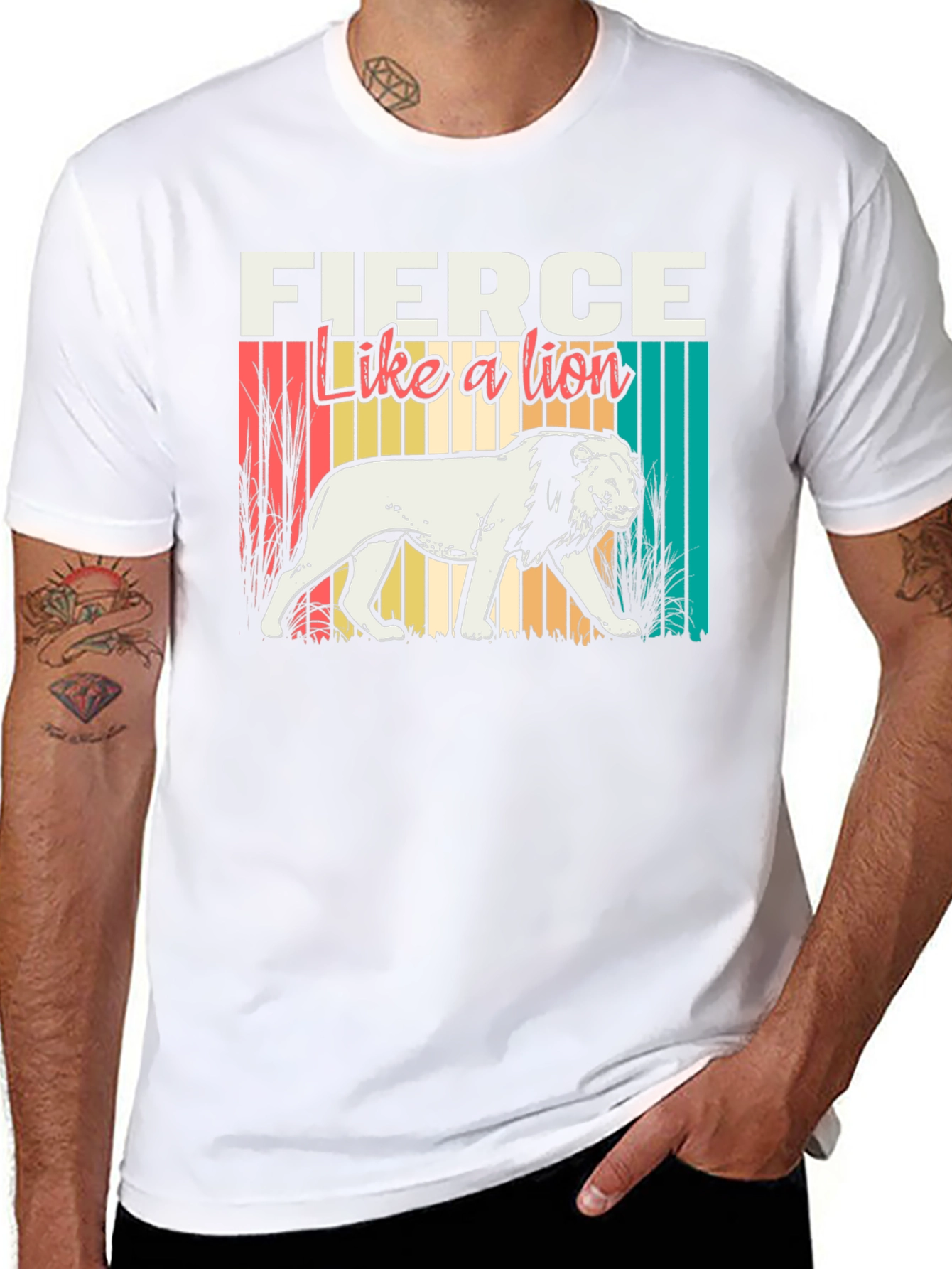 Fierce Like a Lion Graphic Tee