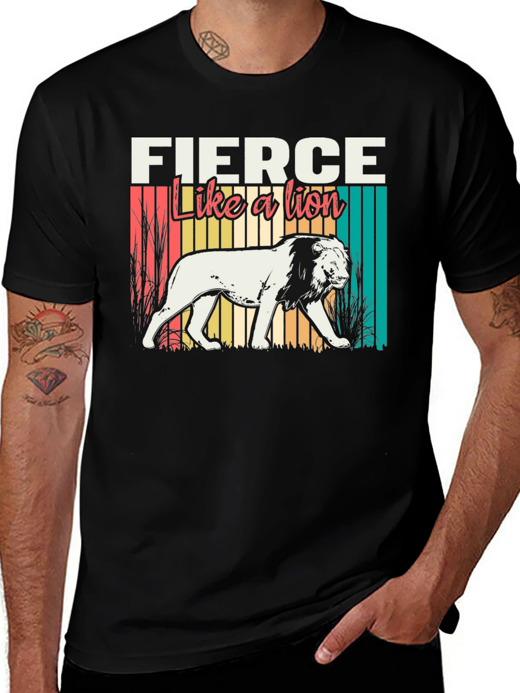 Fierce Like a Lion Graphic Tee