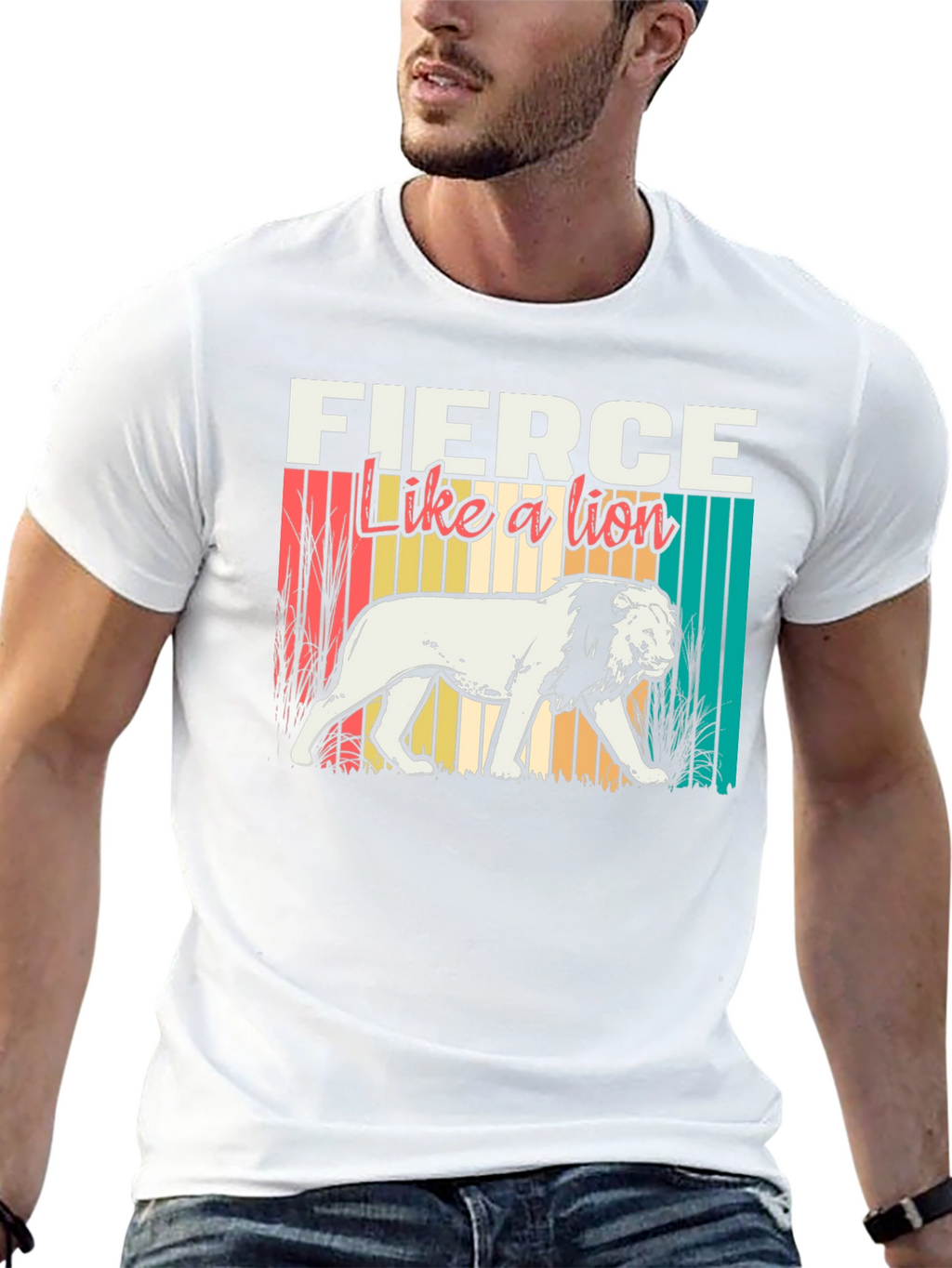 Fierce Like a Lion Graphic Tee