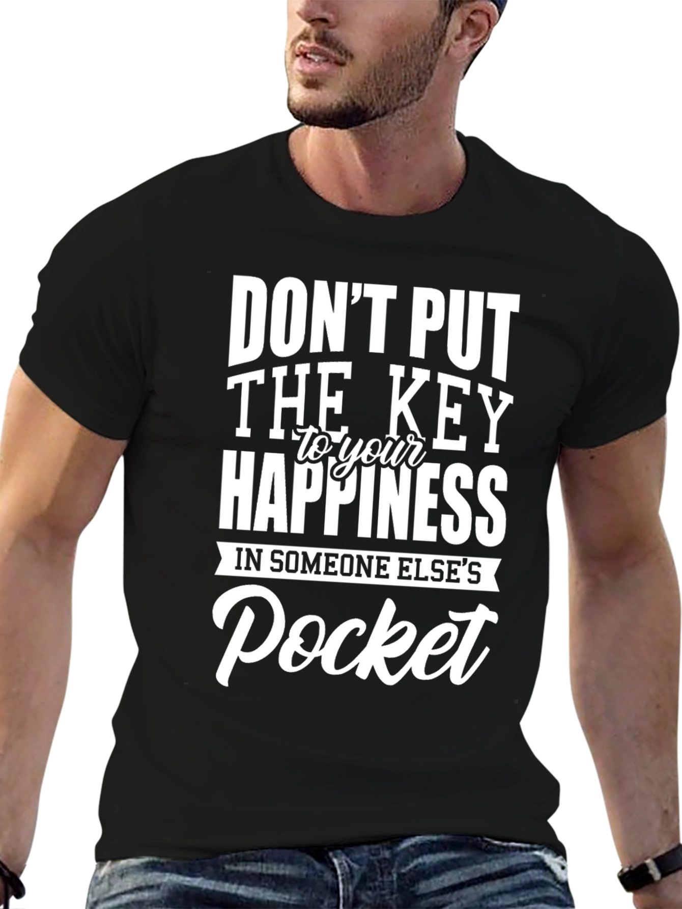 Happiness Pocket Graphic Tee