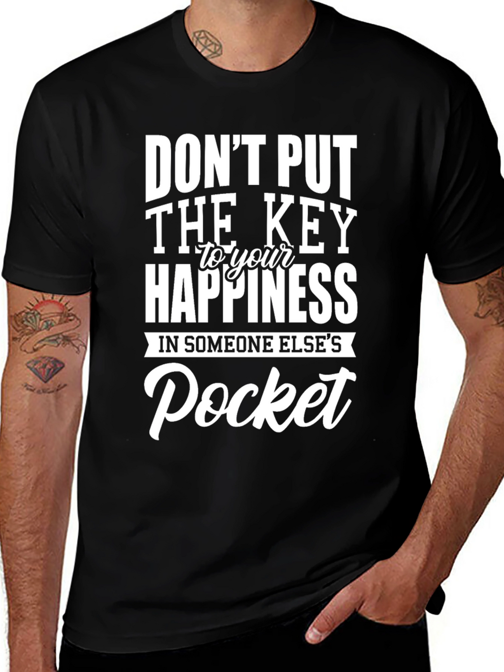Happiness Pocket Graphic Tee