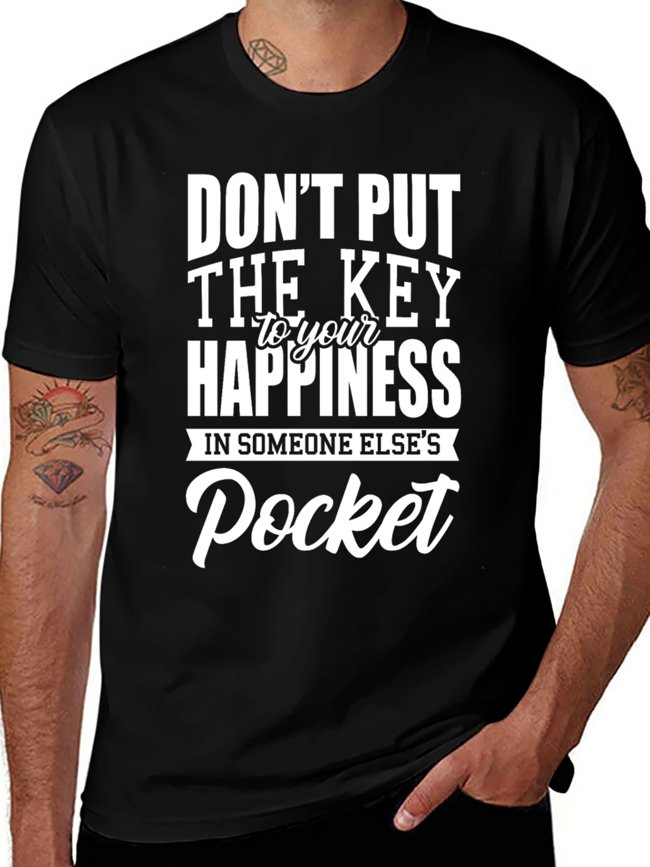 Happiness Pocket Graphic Tee