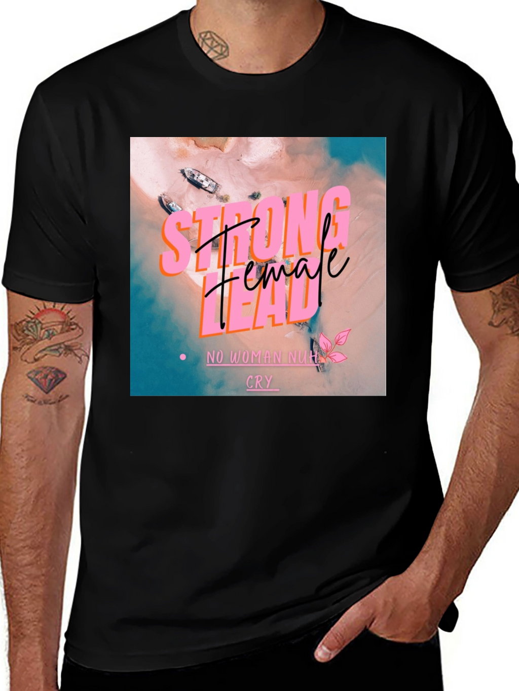 Strong Female Lead Black T-Shirt