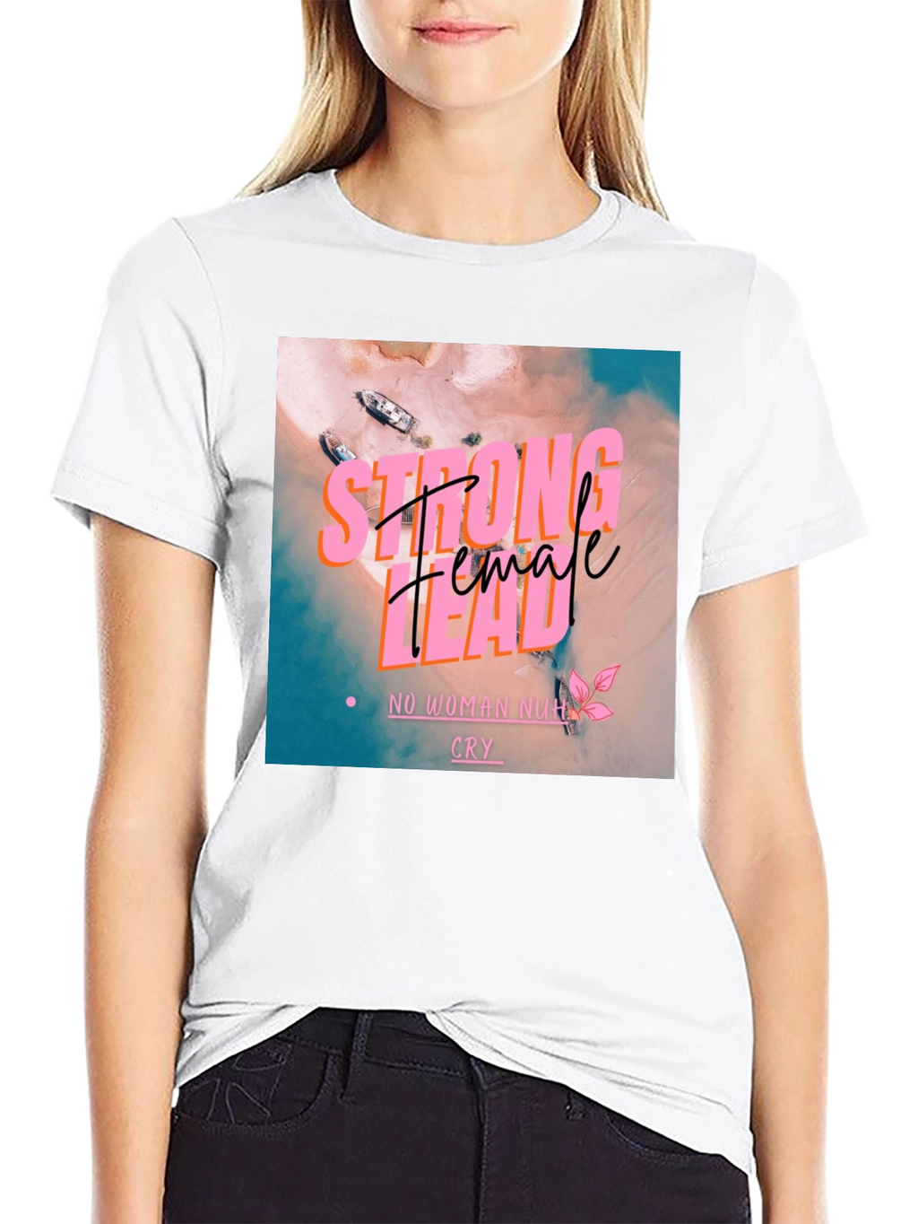 Strong Female Lead Black T-Shirt