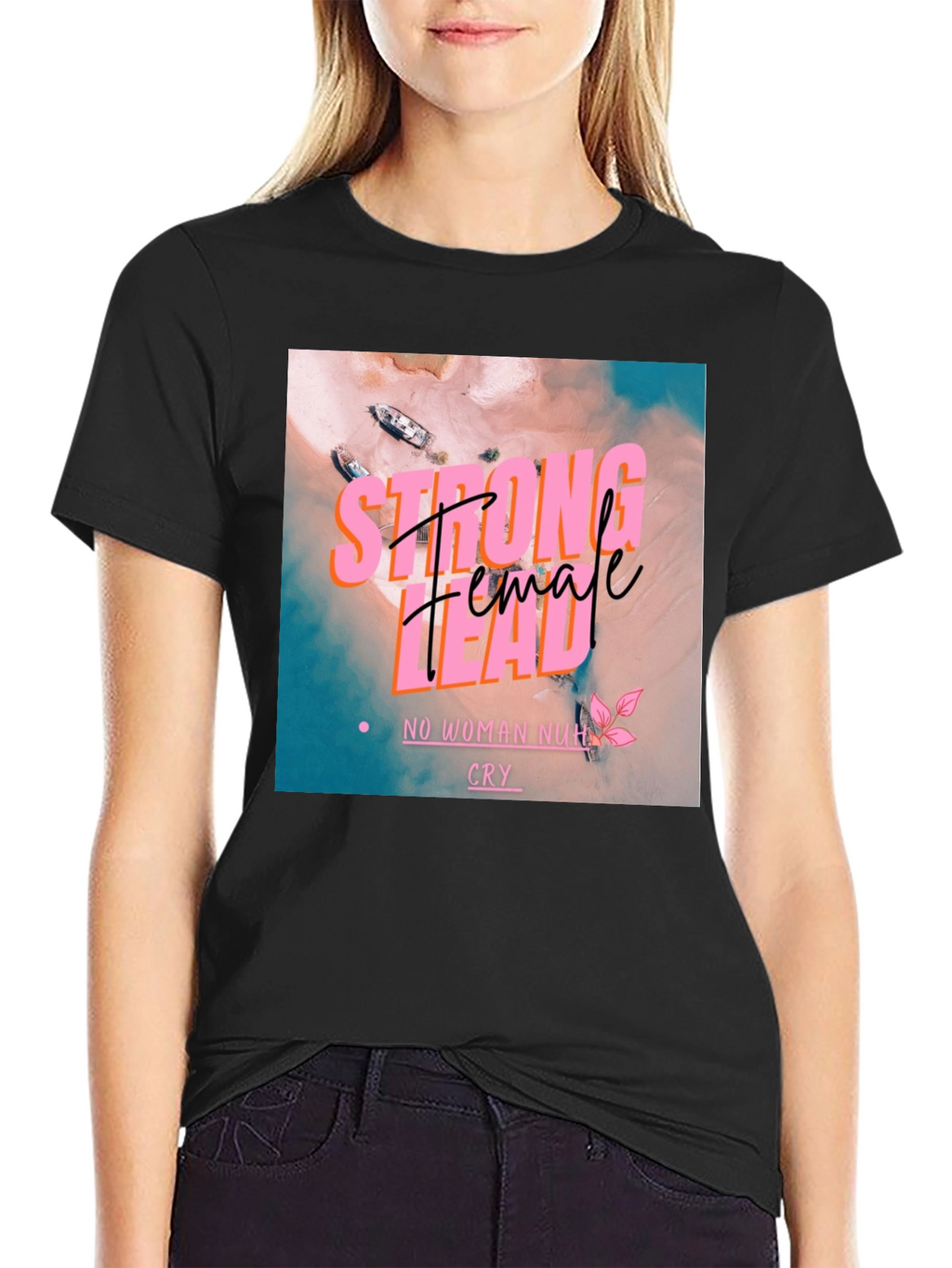 Strong Female Lead Black T-Shirt