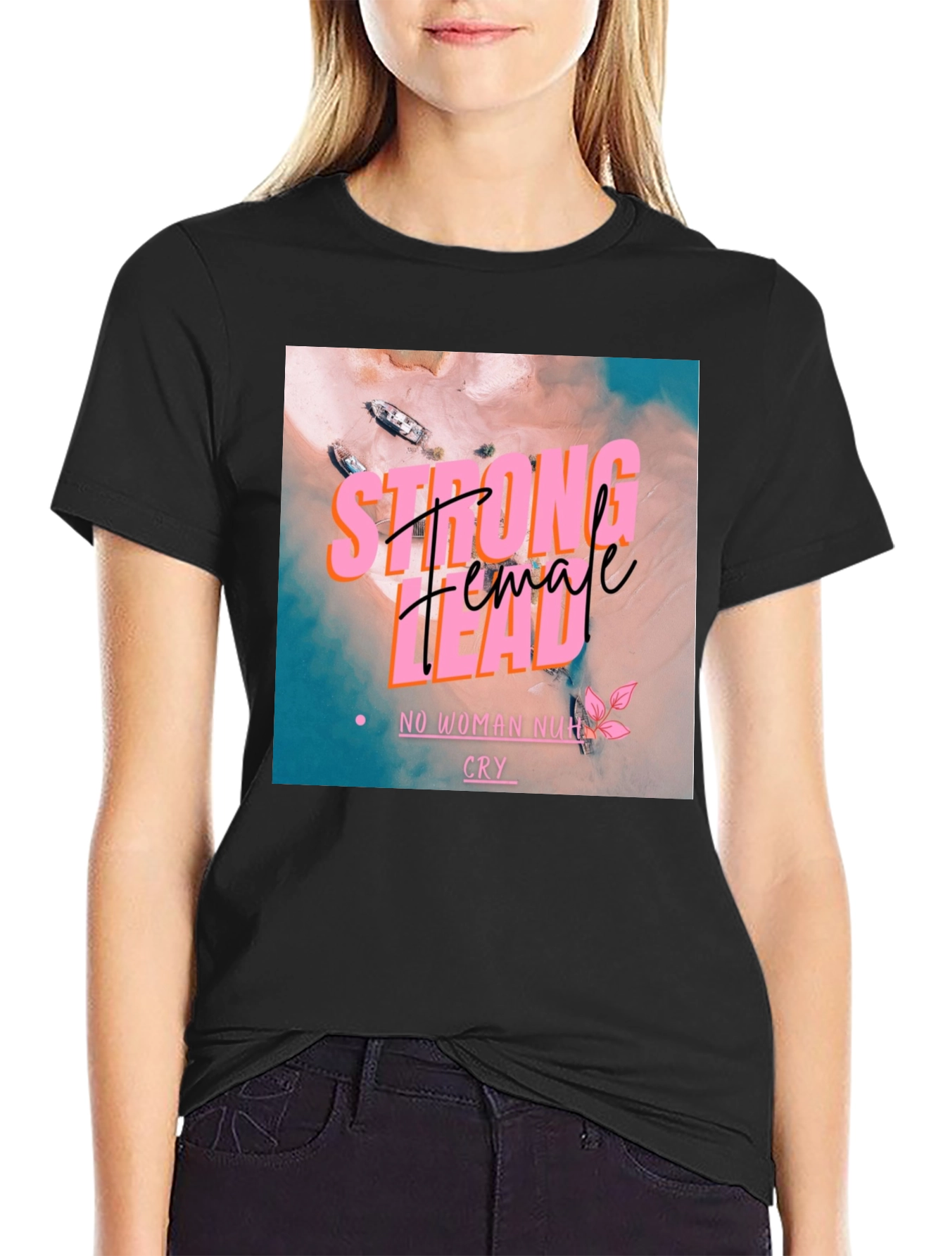 Strong Female Lead Black T-Shirt