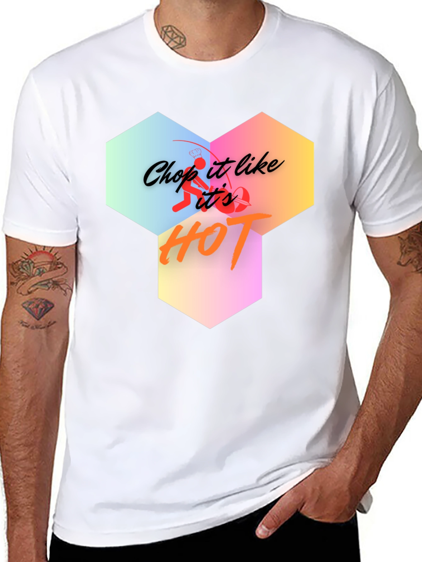 Chop It Like Its Hot Graphic Tee