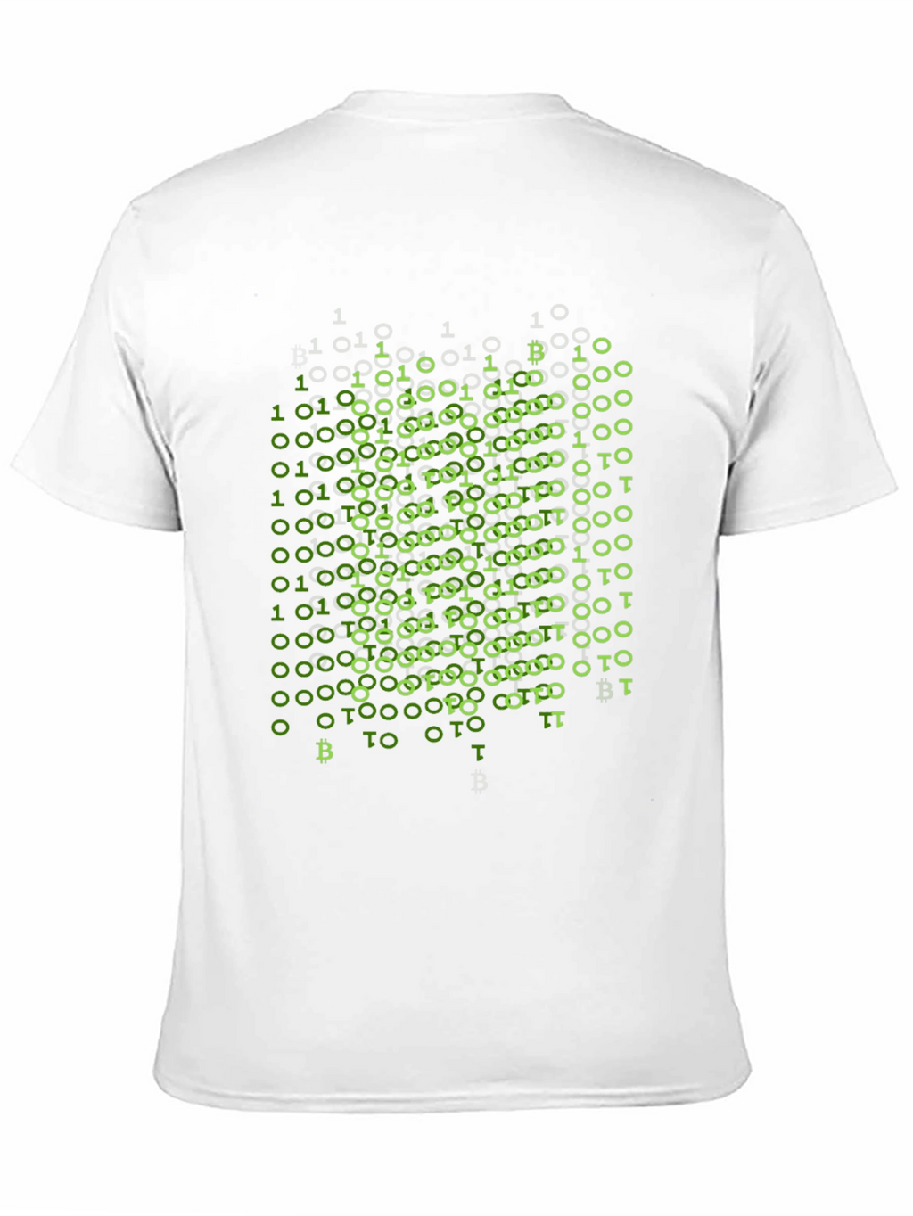 Binary Bitcoin T-Shirt - Crypto Style