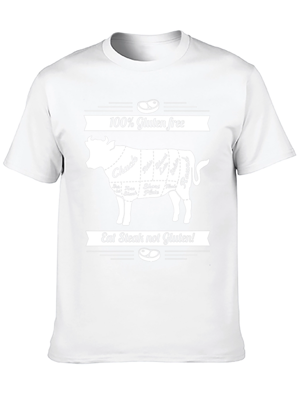 Gluten-Free Steak Lovers T-Shirt