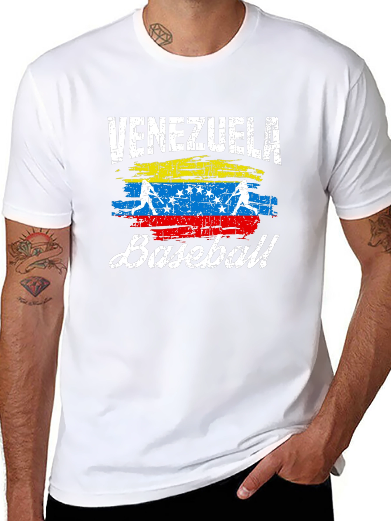 Venezuela Baseball T-Shirt Fan Tee