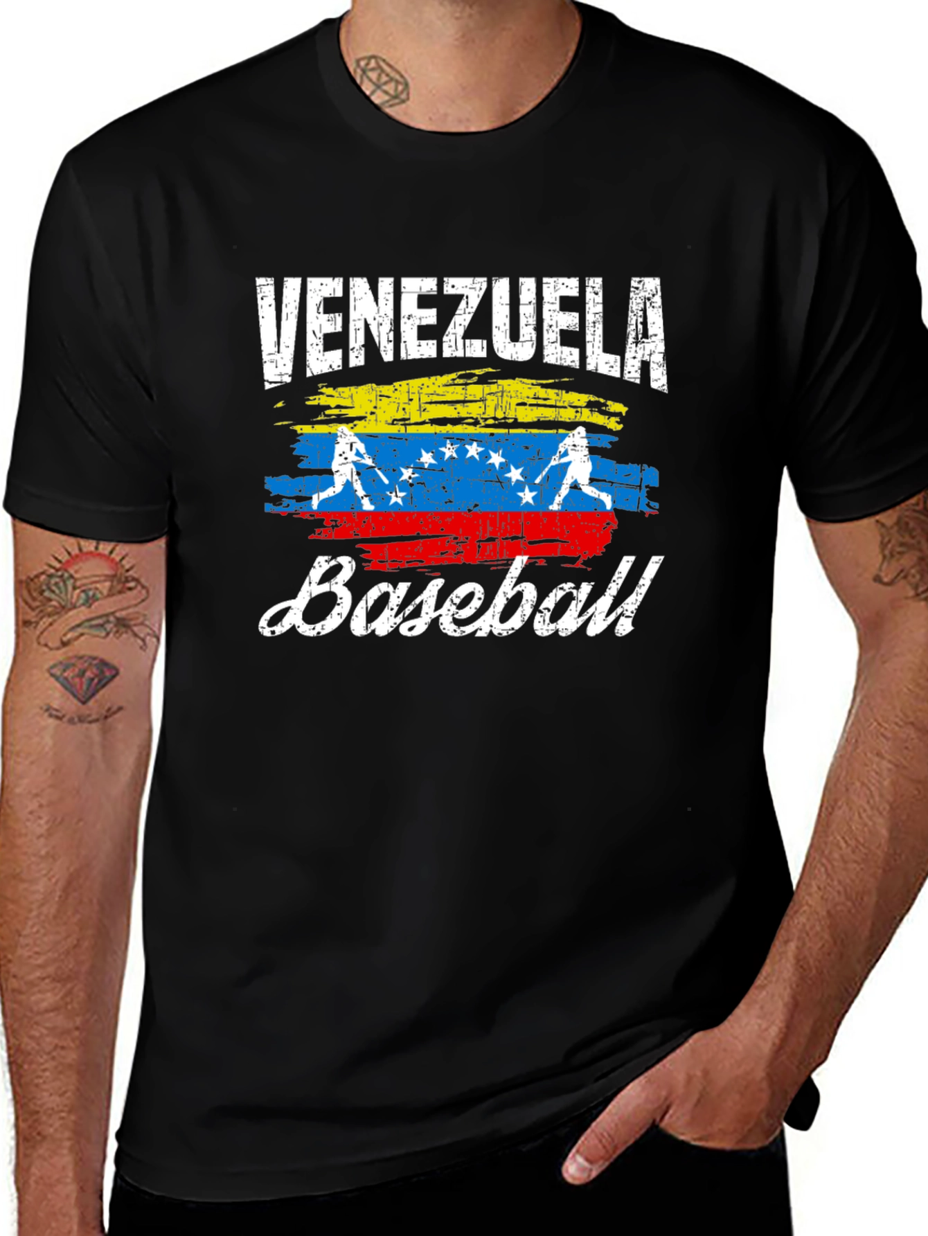 Venezuela Baseball T-Shirt Fan Tee