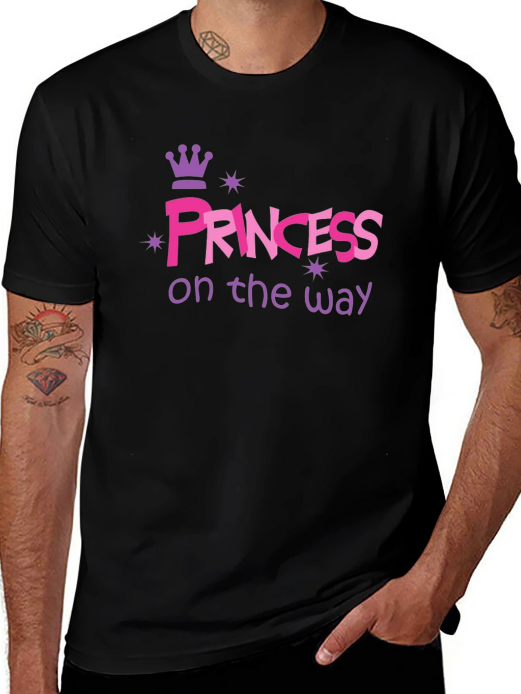 Princess On The Way Baby Announcement T-Shirt