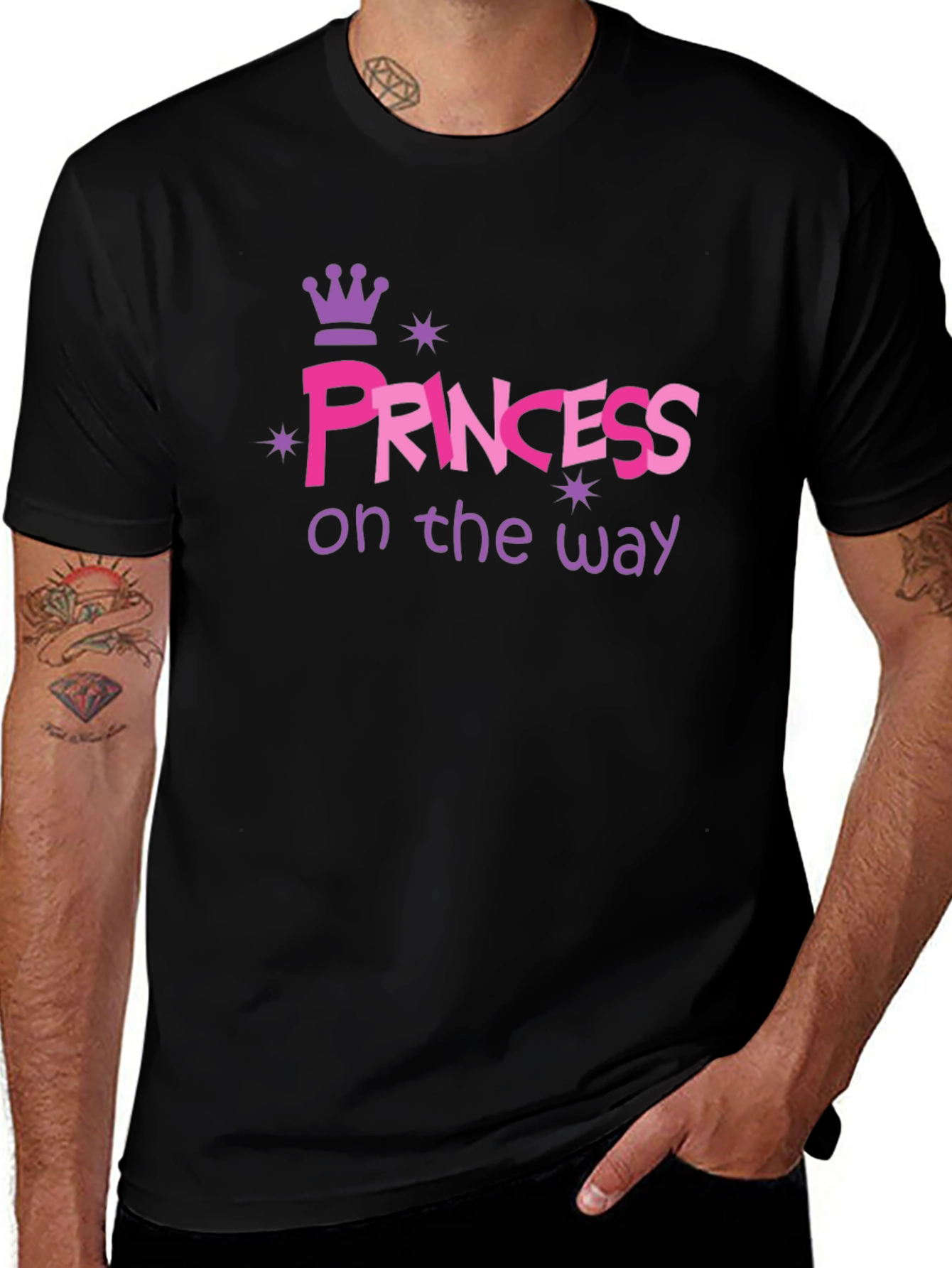 Princess On The Way Baby Announcement T-Shirt