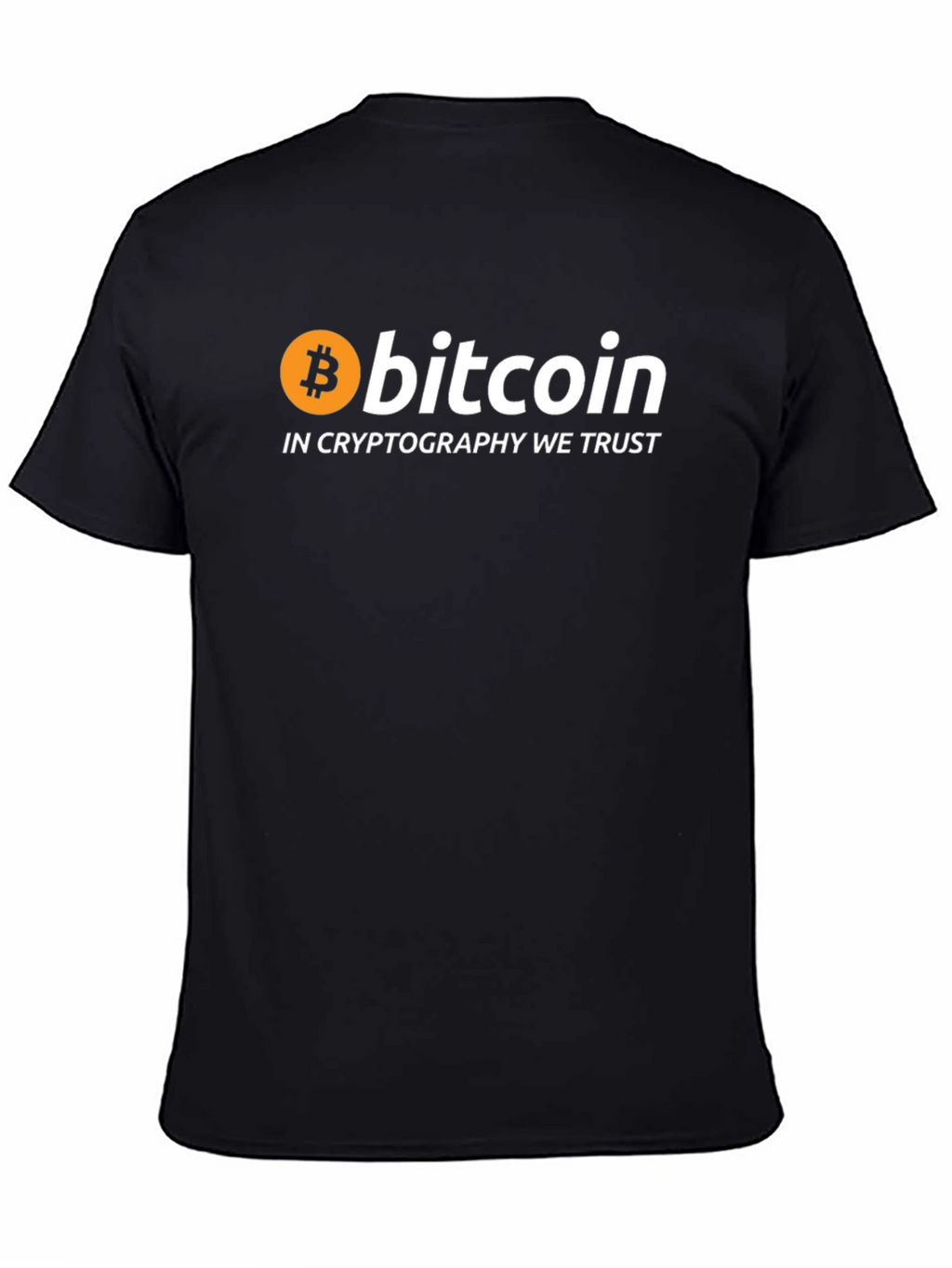 Bitcoin Crypto T-Shirt - In Cryptography We Trust