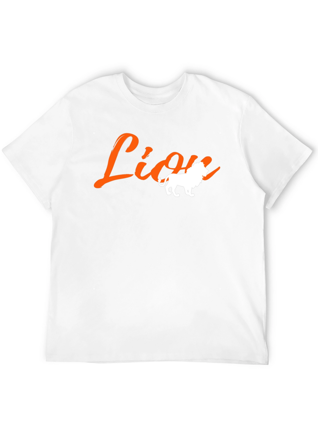 Lion Graphic T-Shirt - Bold Black Tee