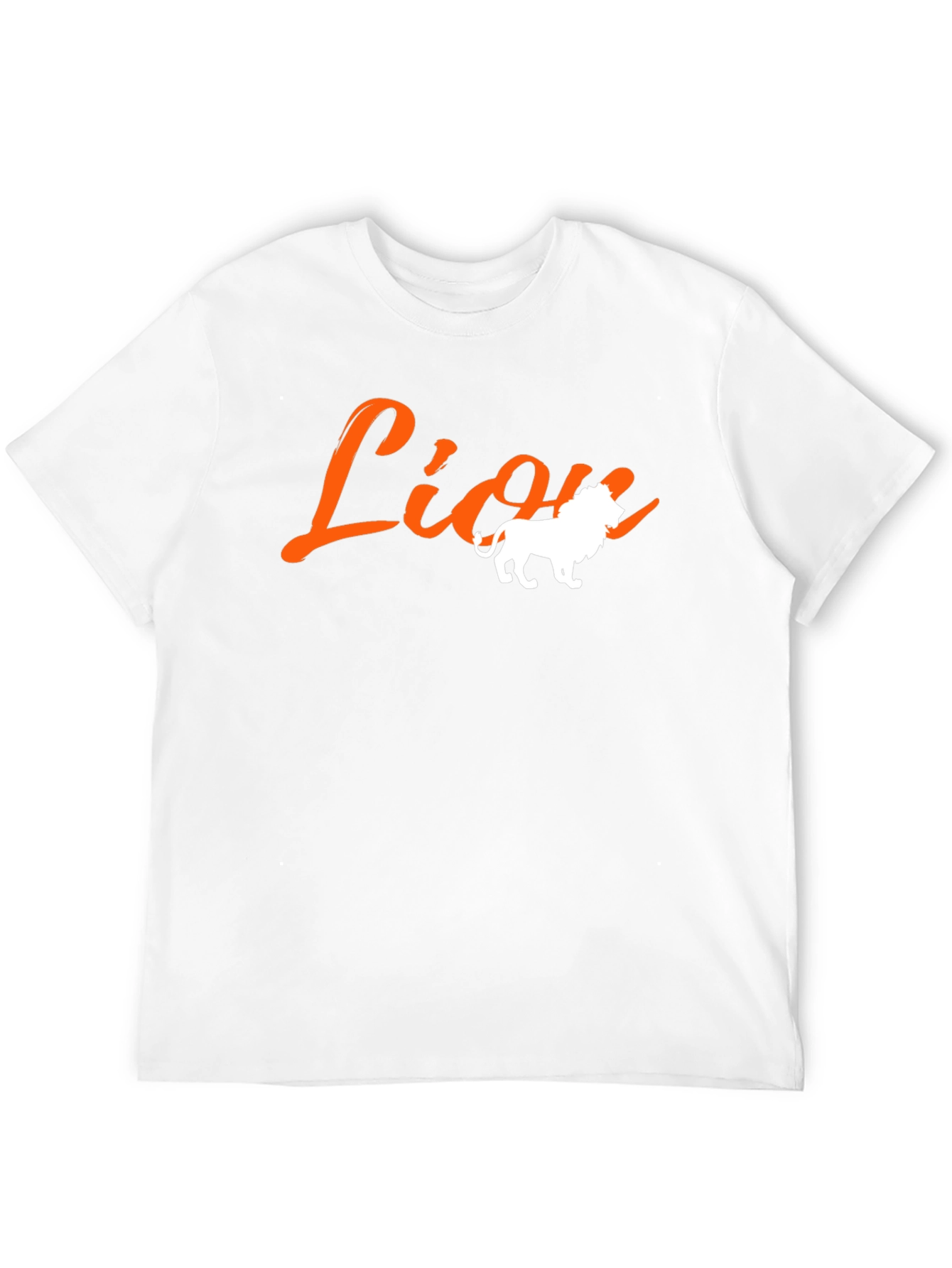 Lion Graphic T-Shirt - Bold Black Tee