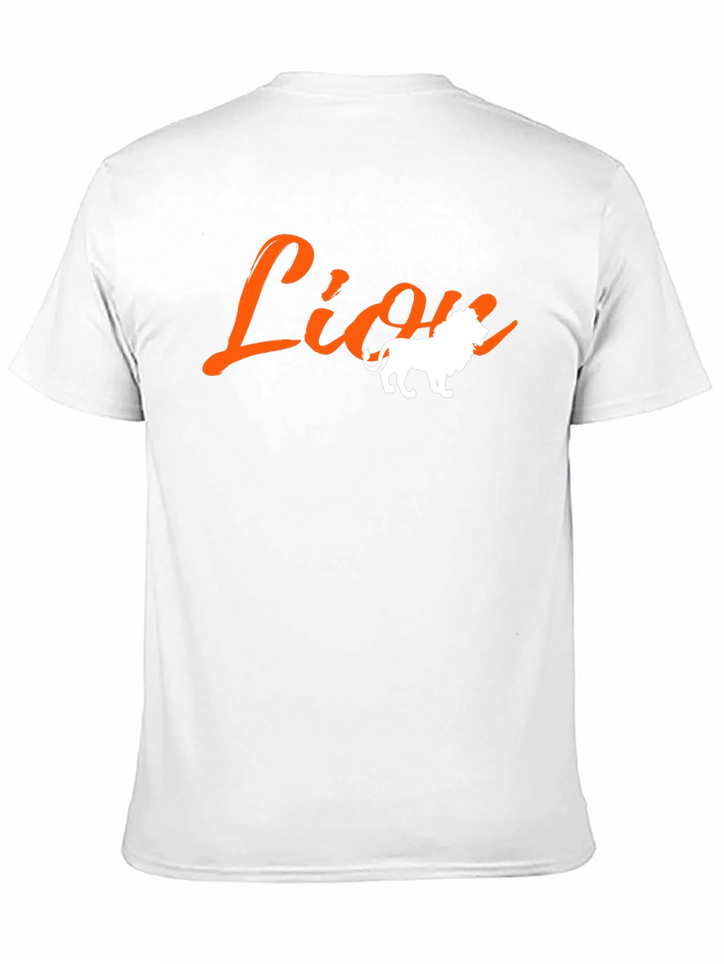 Lion Graphic T-Shirt - Bold Black Tee