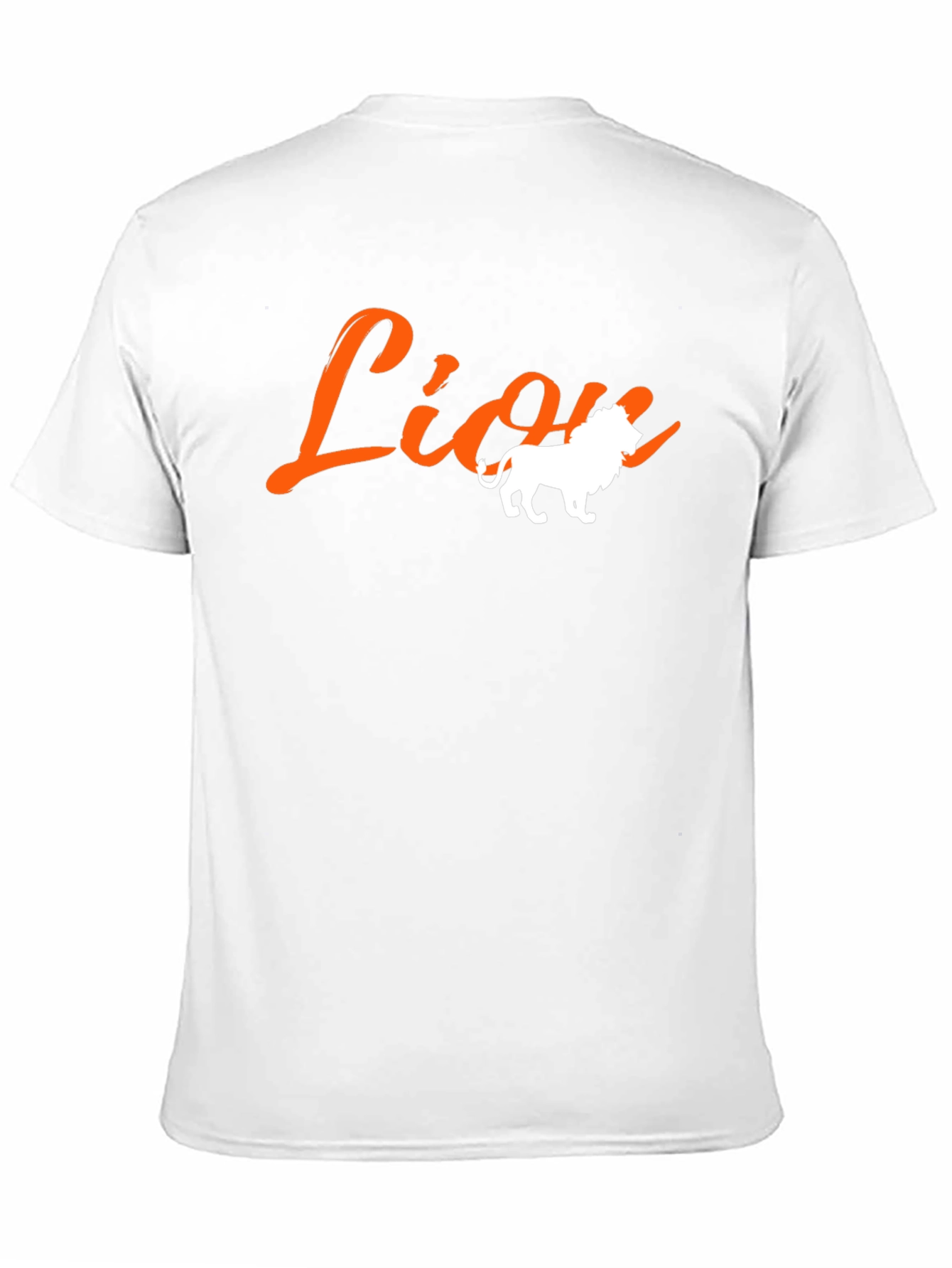 Lion Graphic T-Shirt - Bold Black Tee