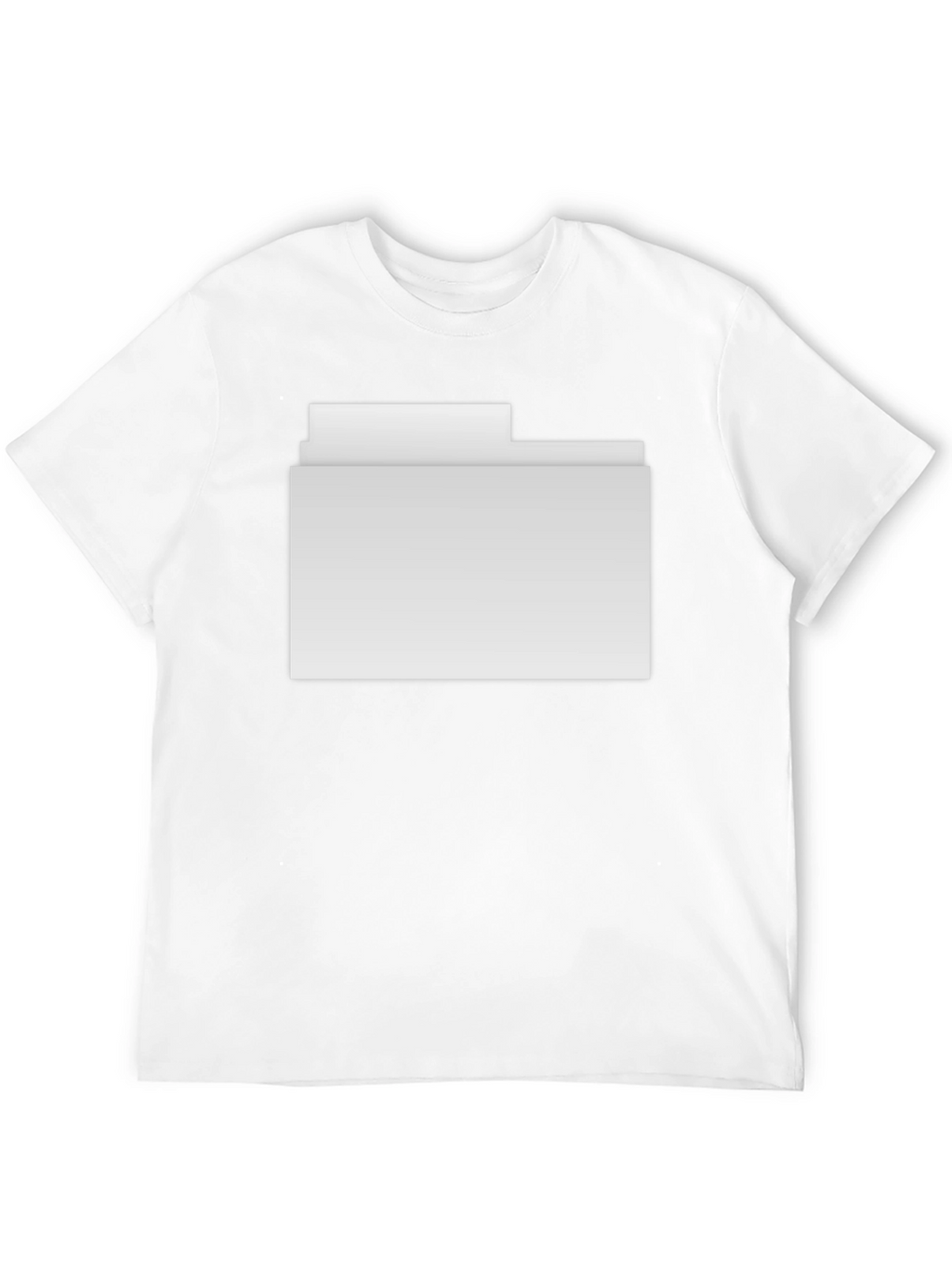 Modern Folder Graphic Tee - Stylish Casual Wear