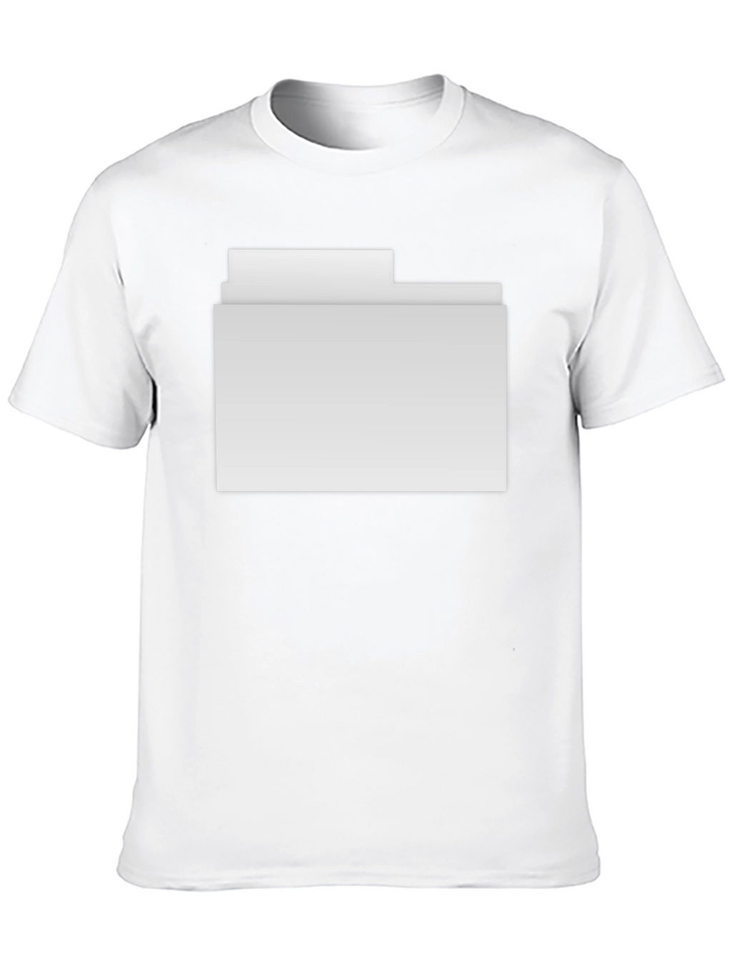 Modern Folder Graphic Tee - Stylish Casual Wear