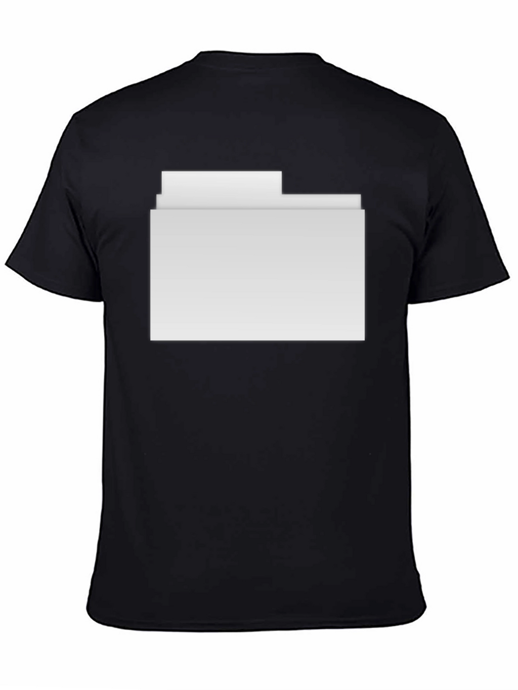 Modern Folder Graphic Tee - Stylish Casual Wear