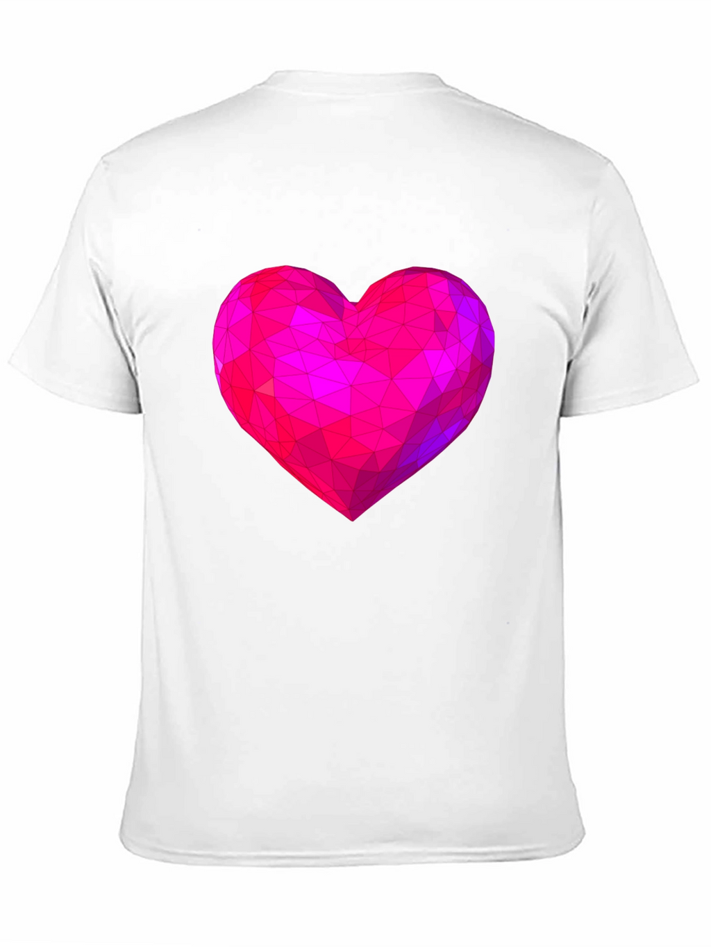 Geometric Heart Graphic Tee - Modern Love