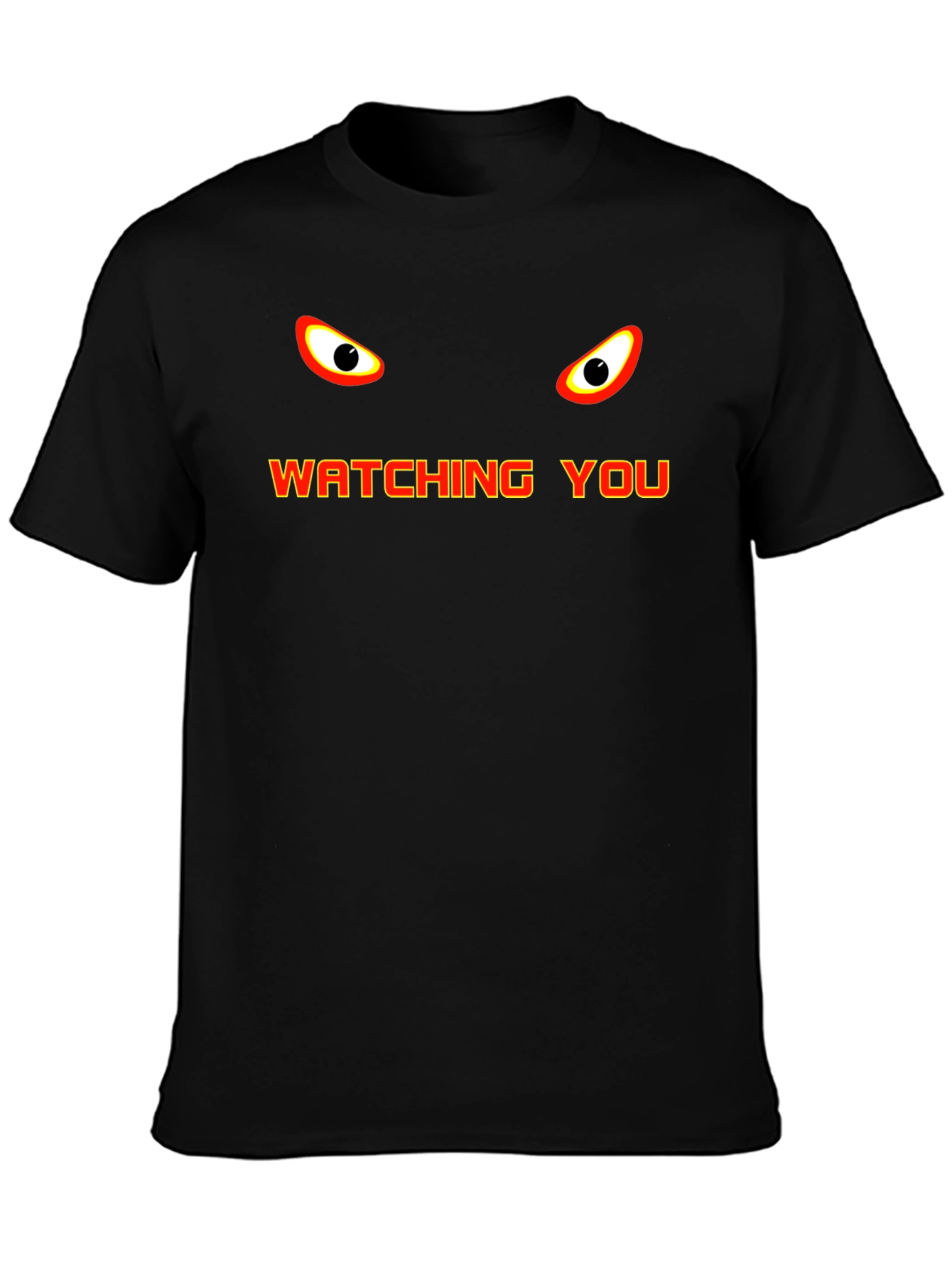 Watching You Graphic Tee - Bold Statement Shirt