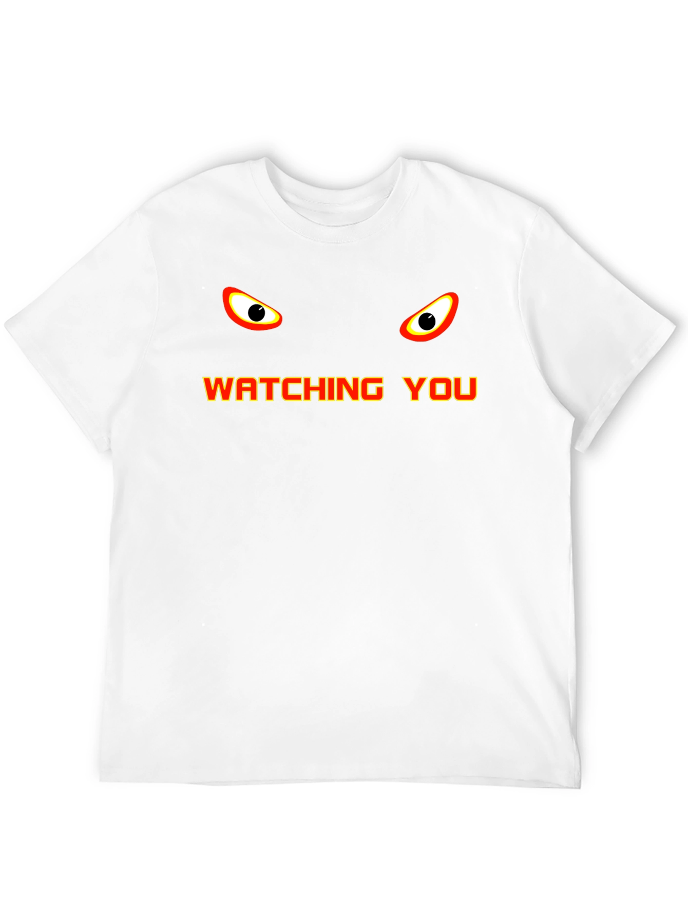 Watching You Graphic Tee - Bold Statement Shirt
