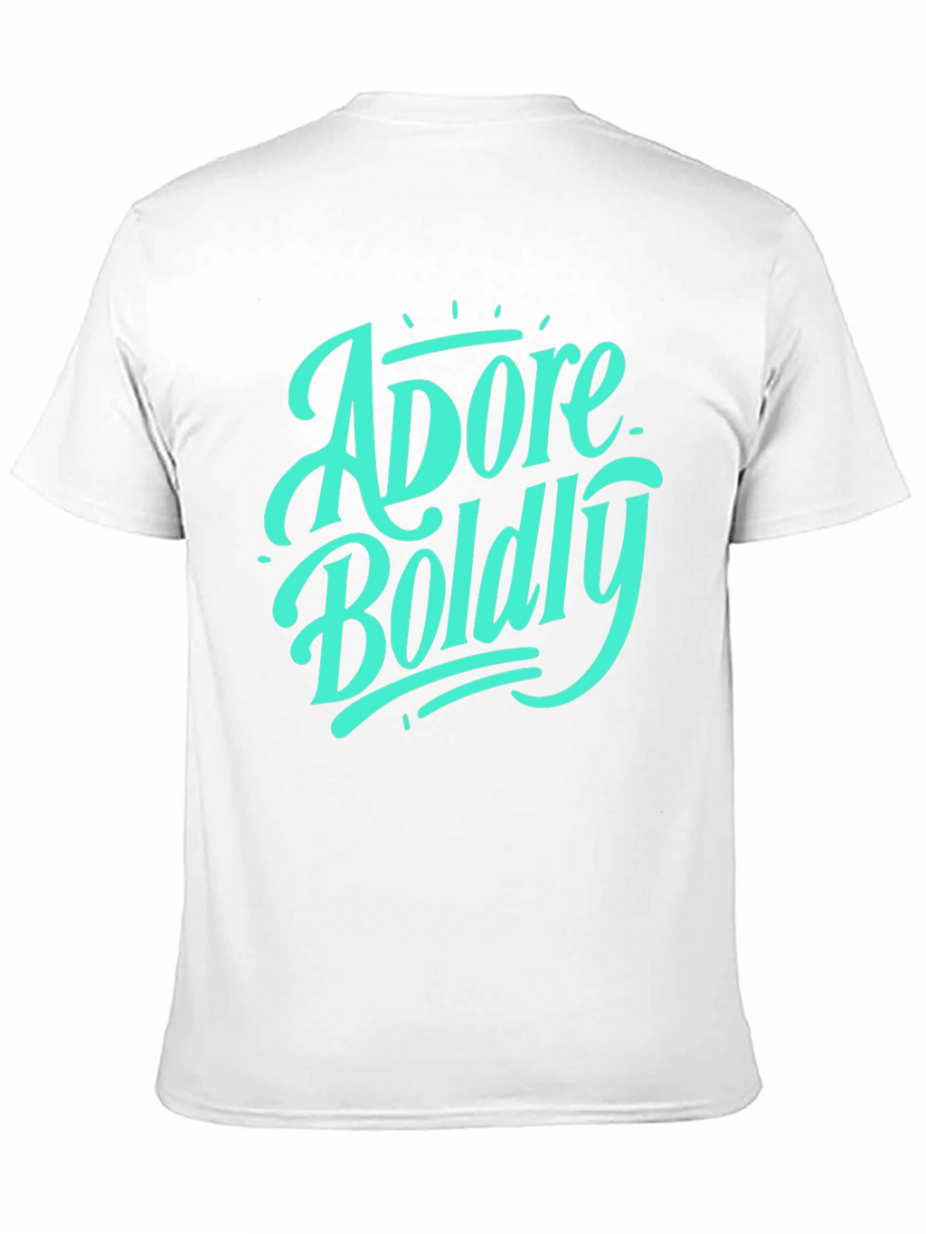 Adore Boldly Graphic Tee - Stylish Black T-Shirt