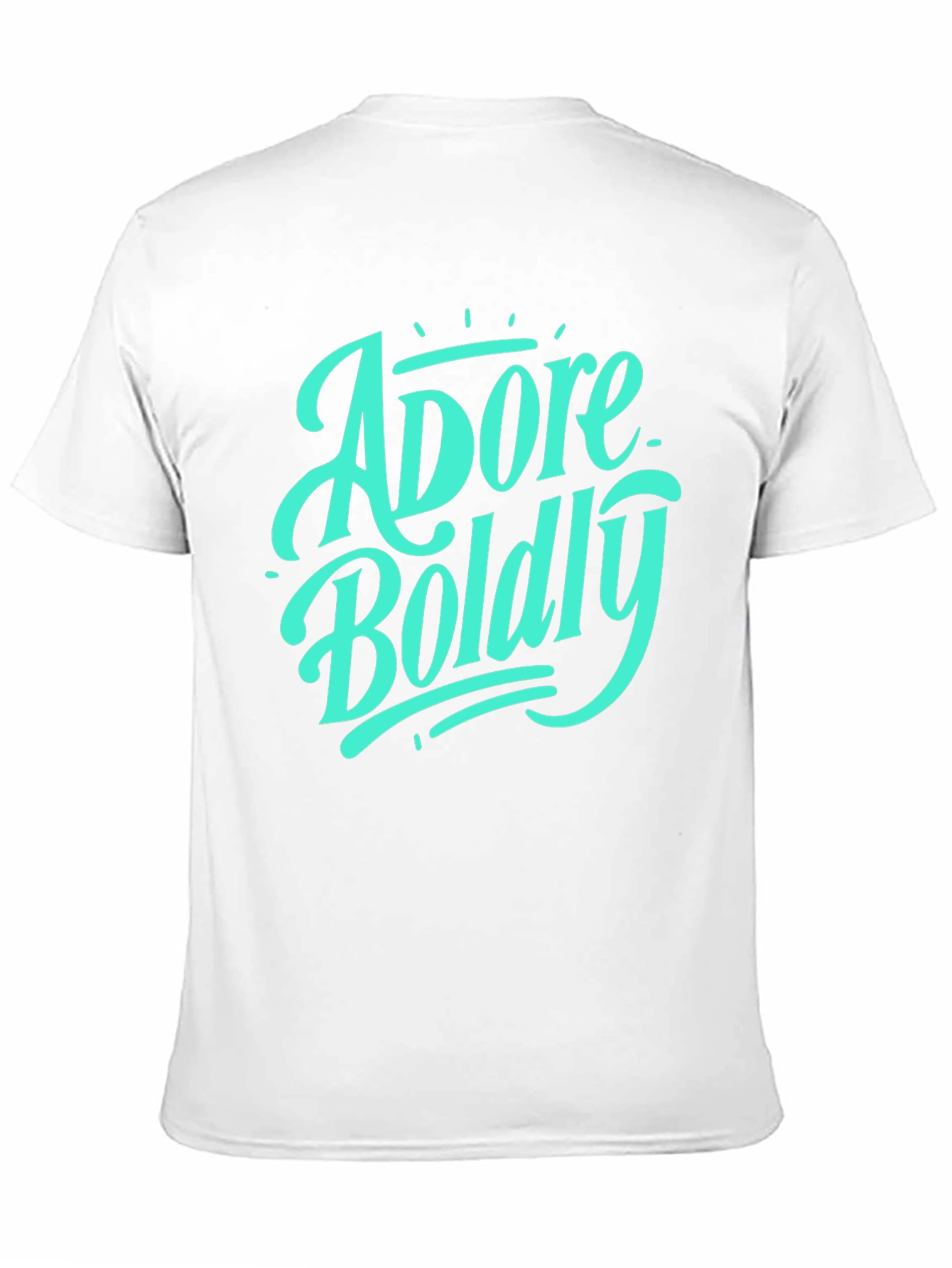 Adore Boldly Graphic Tee - Stylish Black T-Shirt
