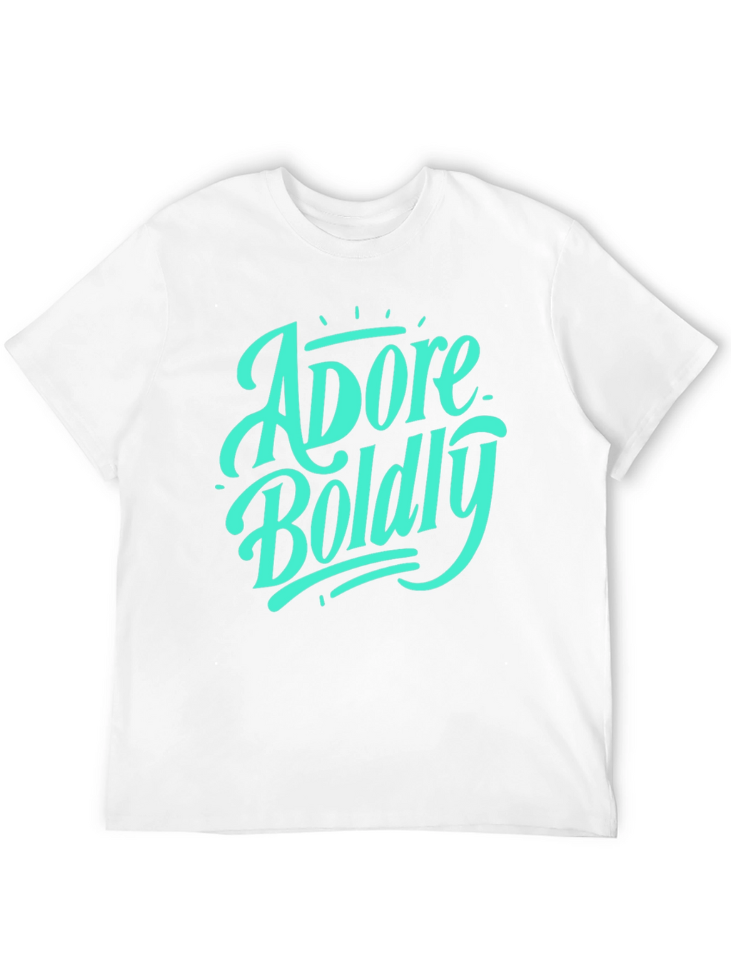 Adore Boldly Graphic Tee - Stylish Black T-Shirt